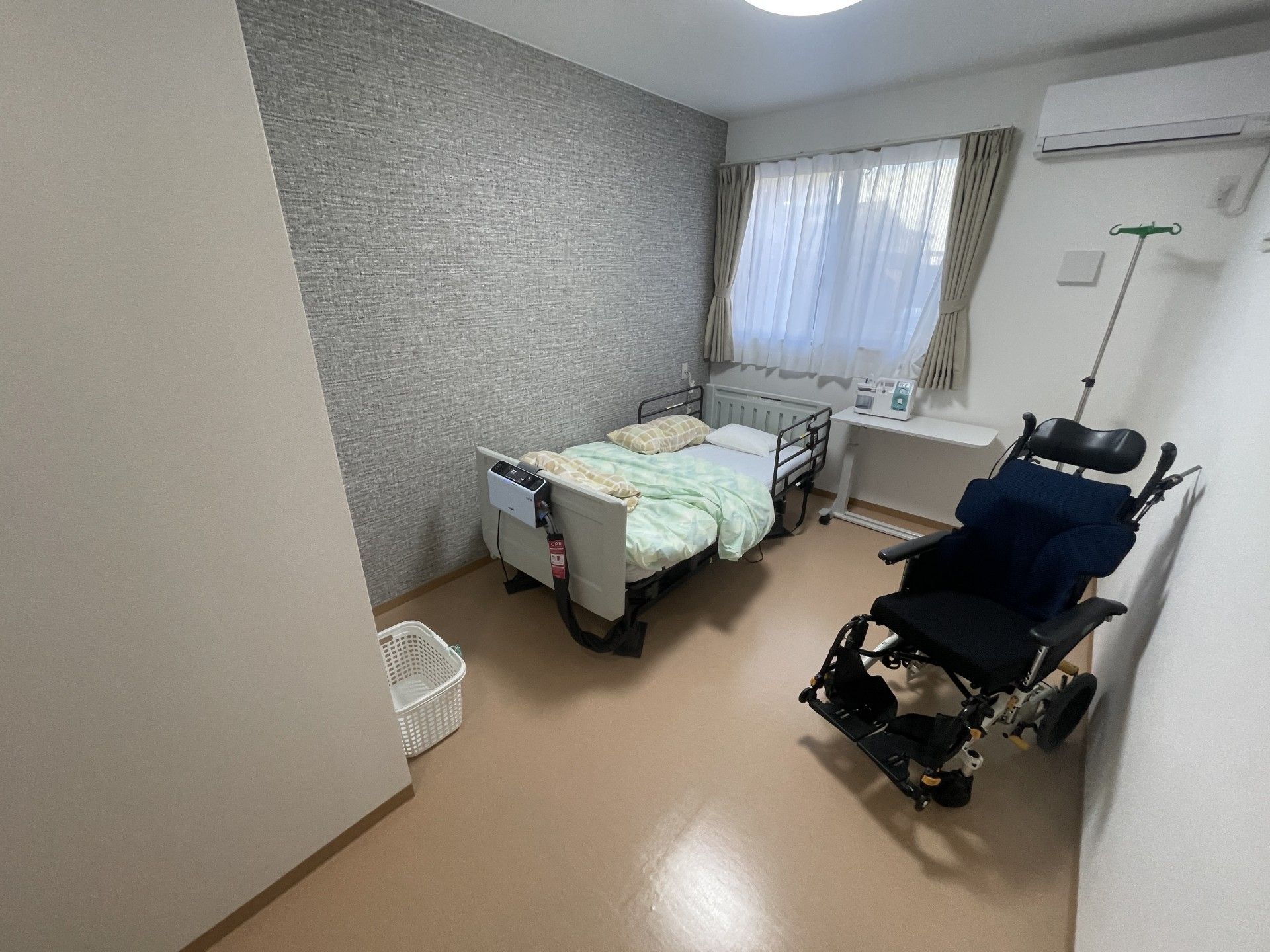 落ち着いた個室の様子