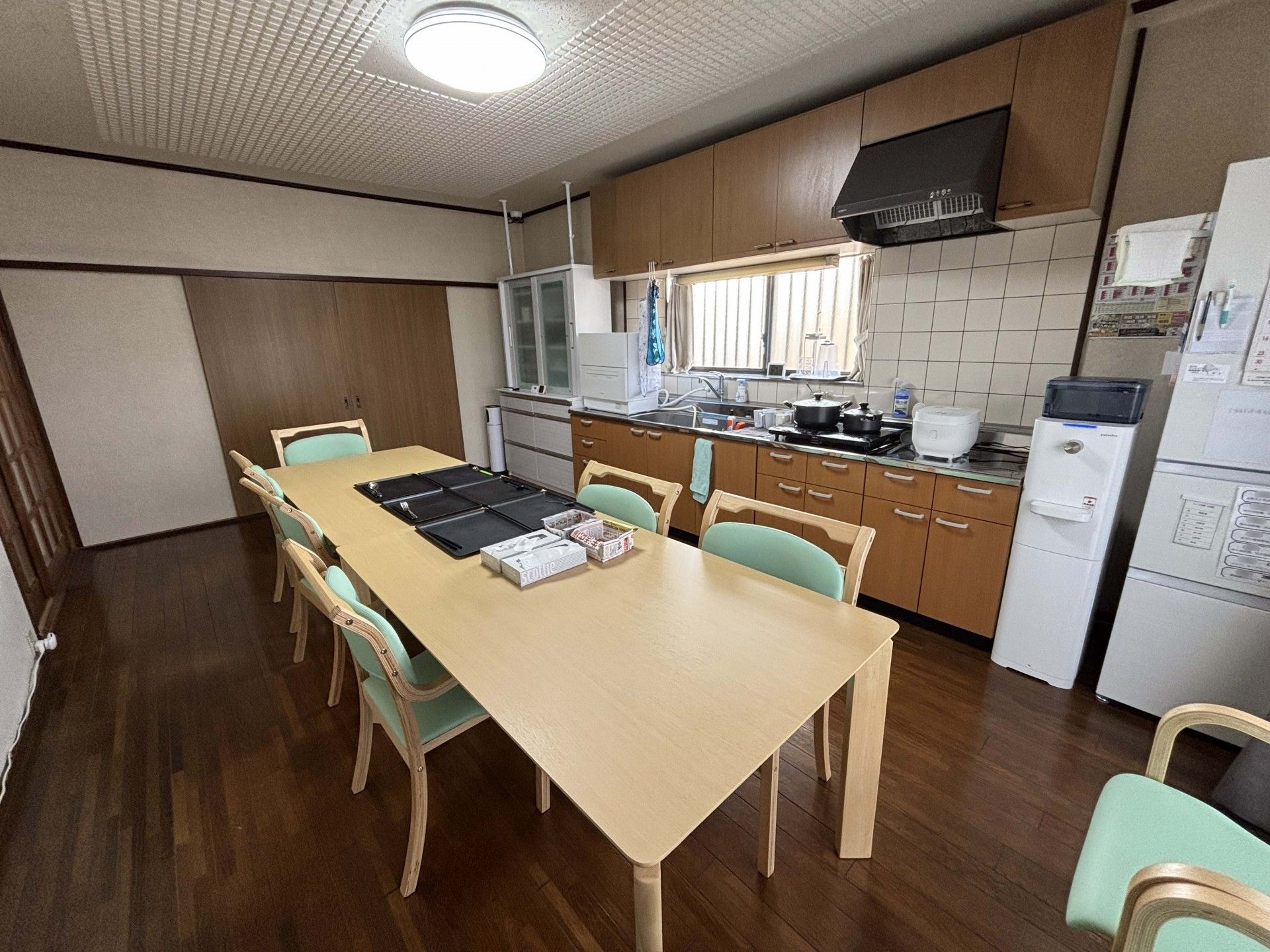 調理と会話が楽しめる空間