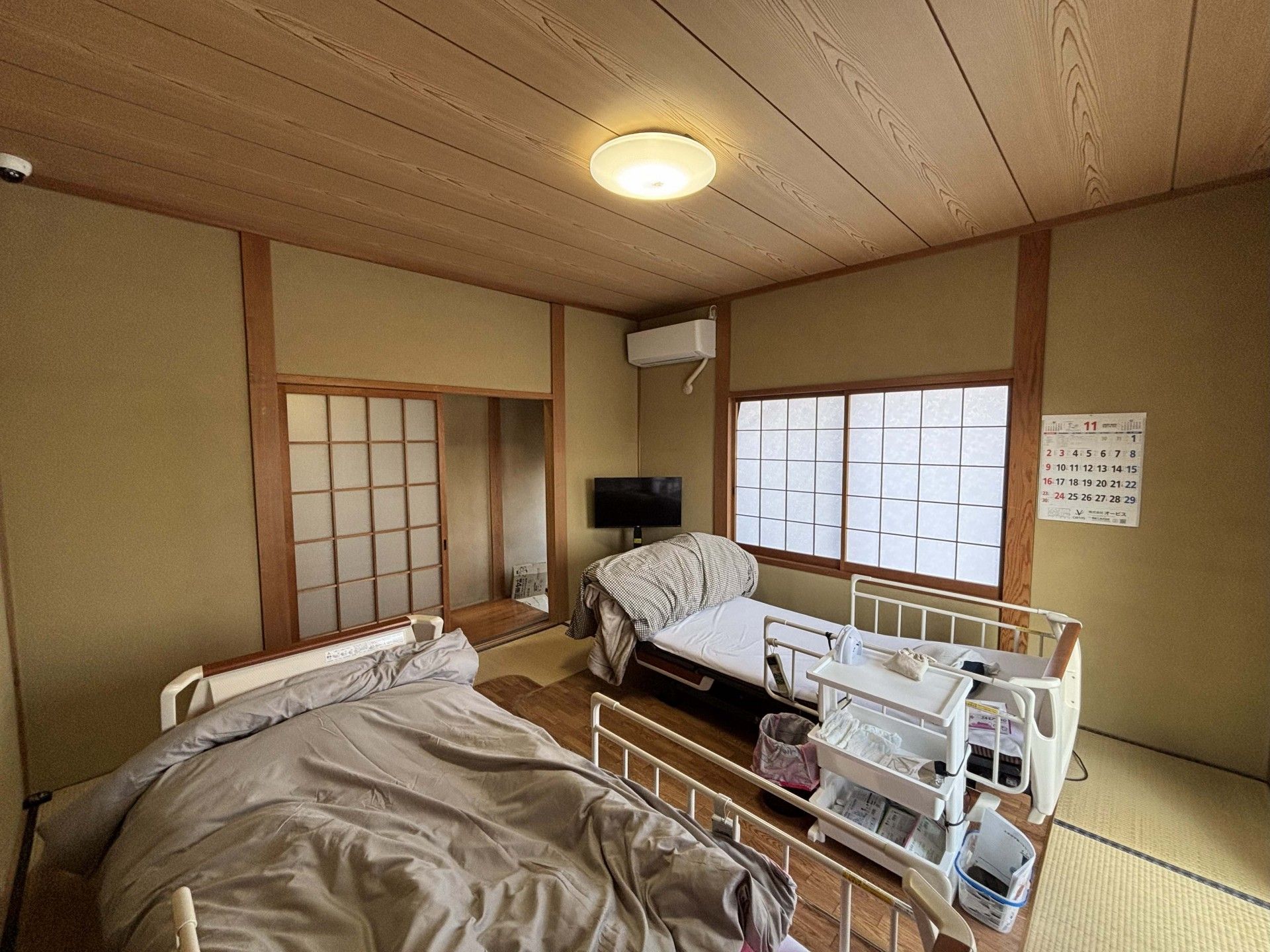 和室のベッドルーム