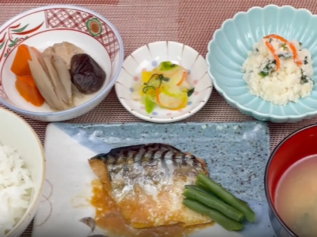 栄養豊富な食事例