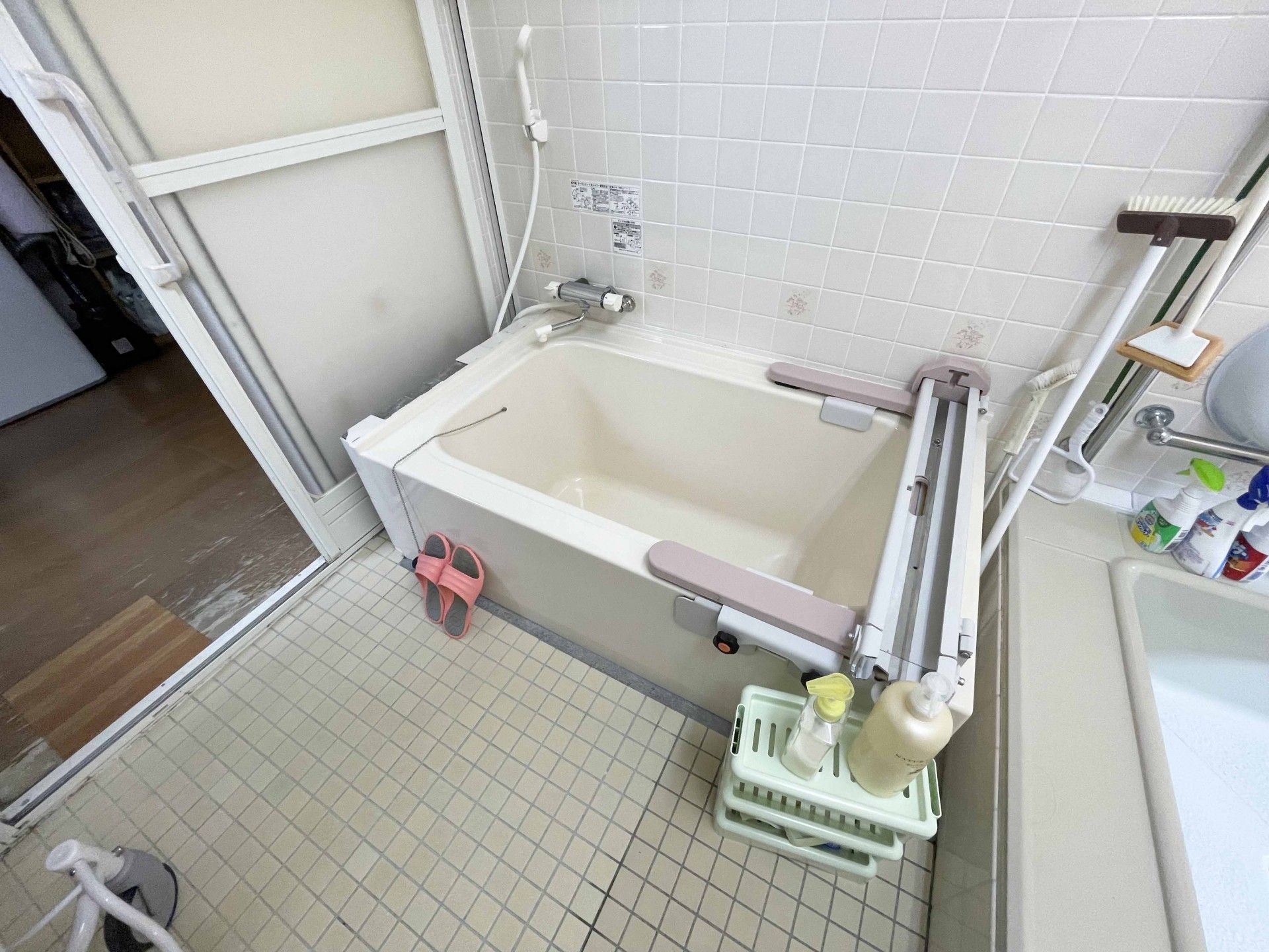 安全に配慮した浴室