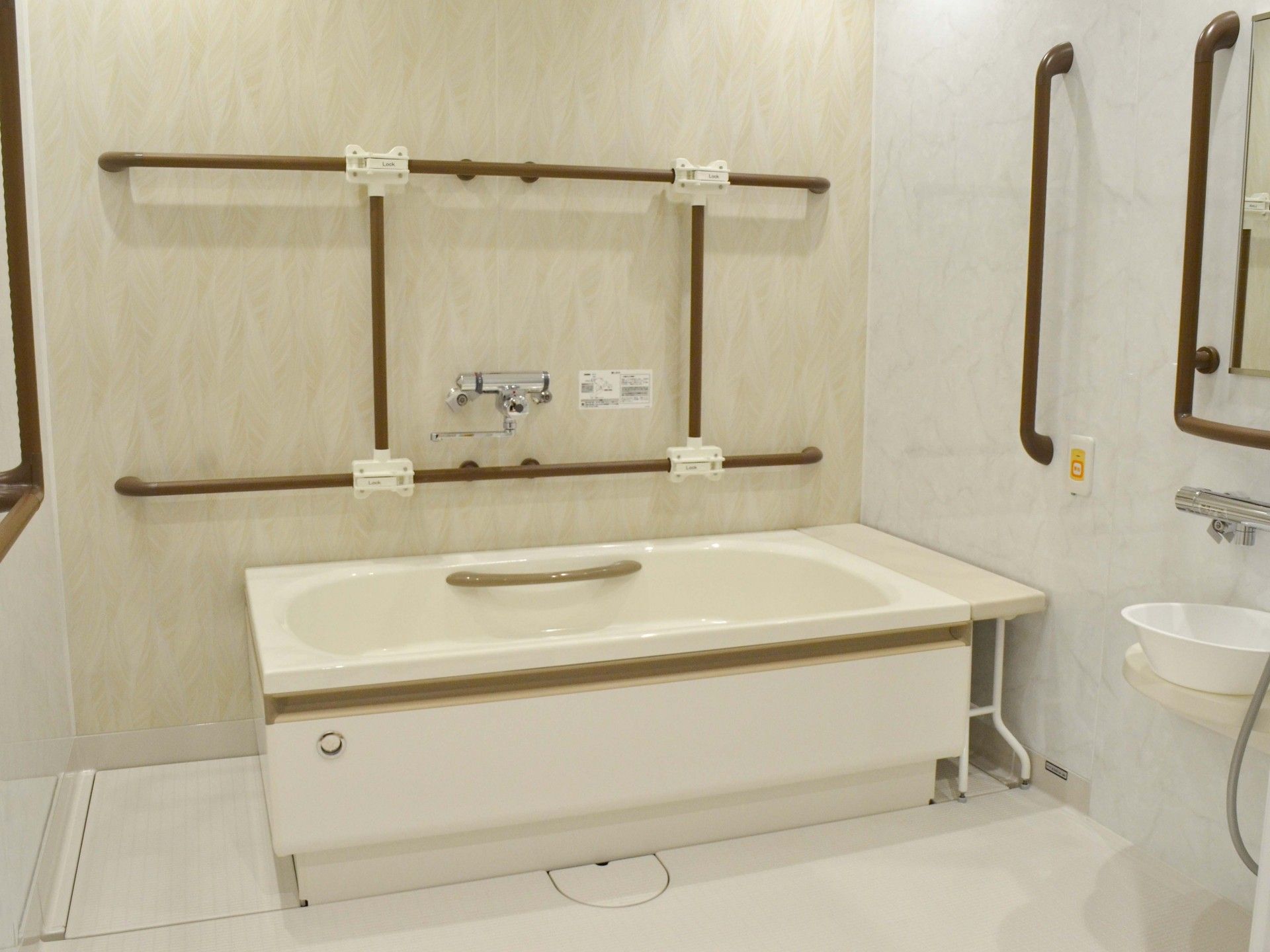 安全な入浴設備