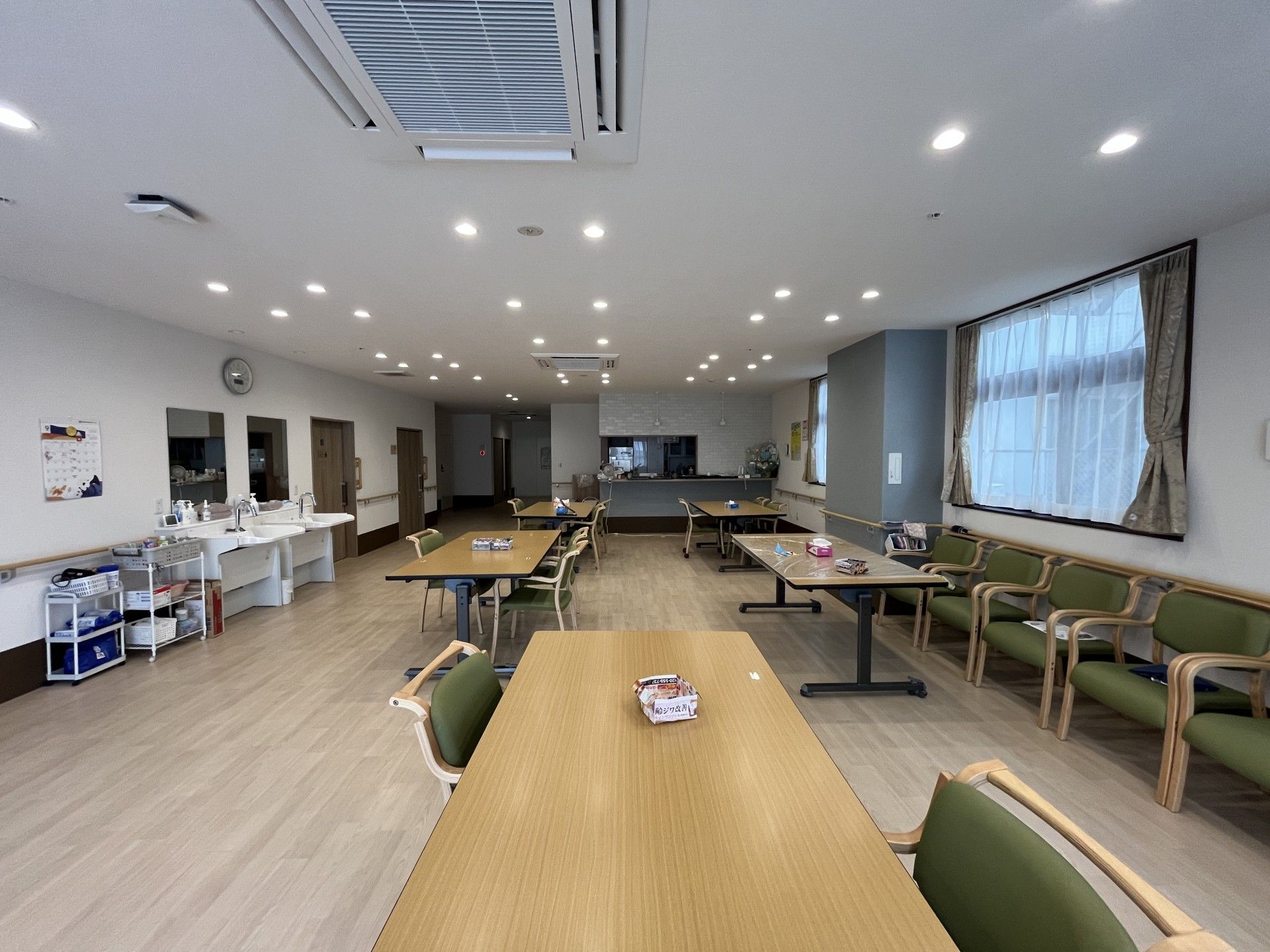 広々とした共有スペース