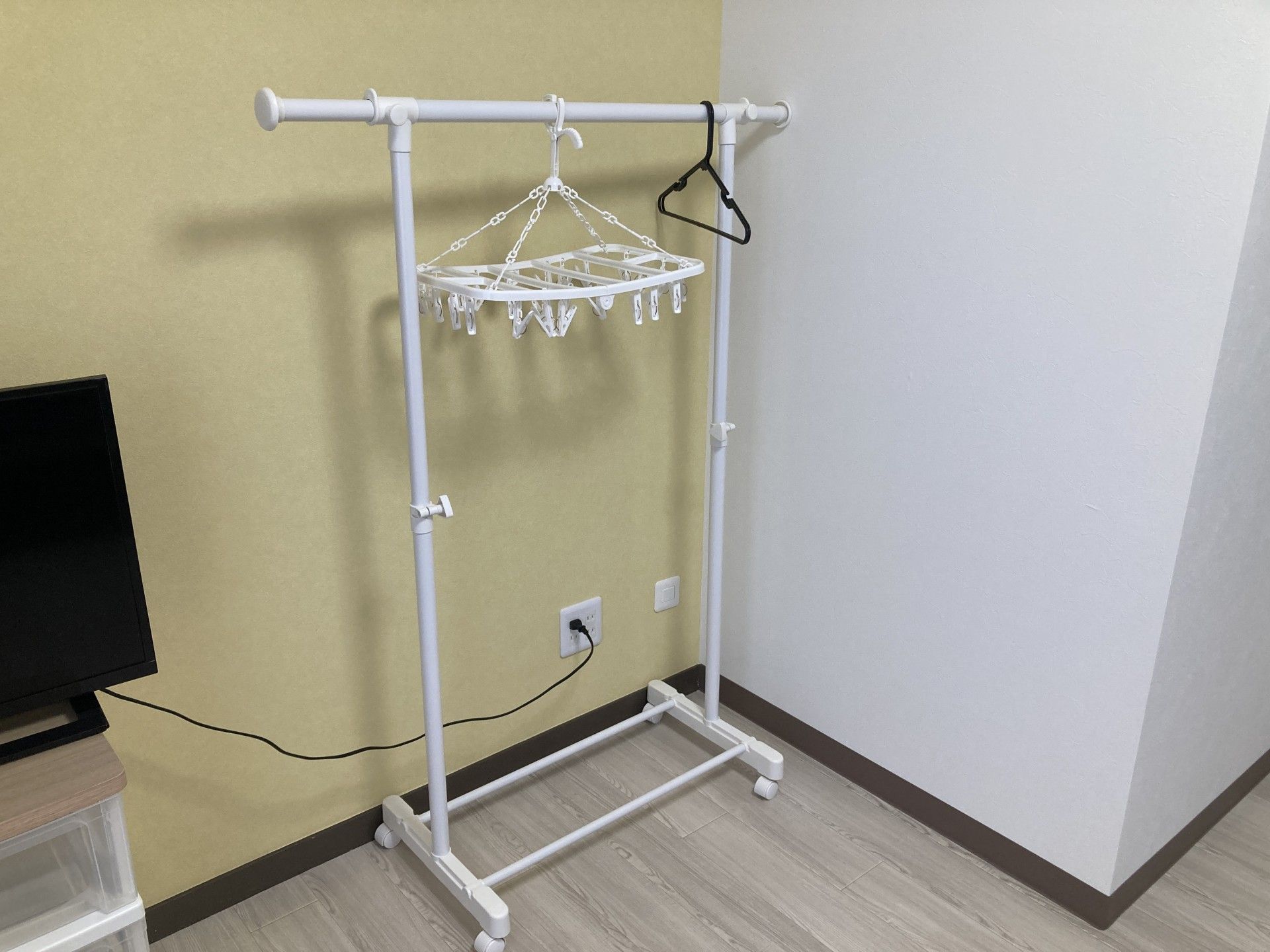 洗濯物干しスペース