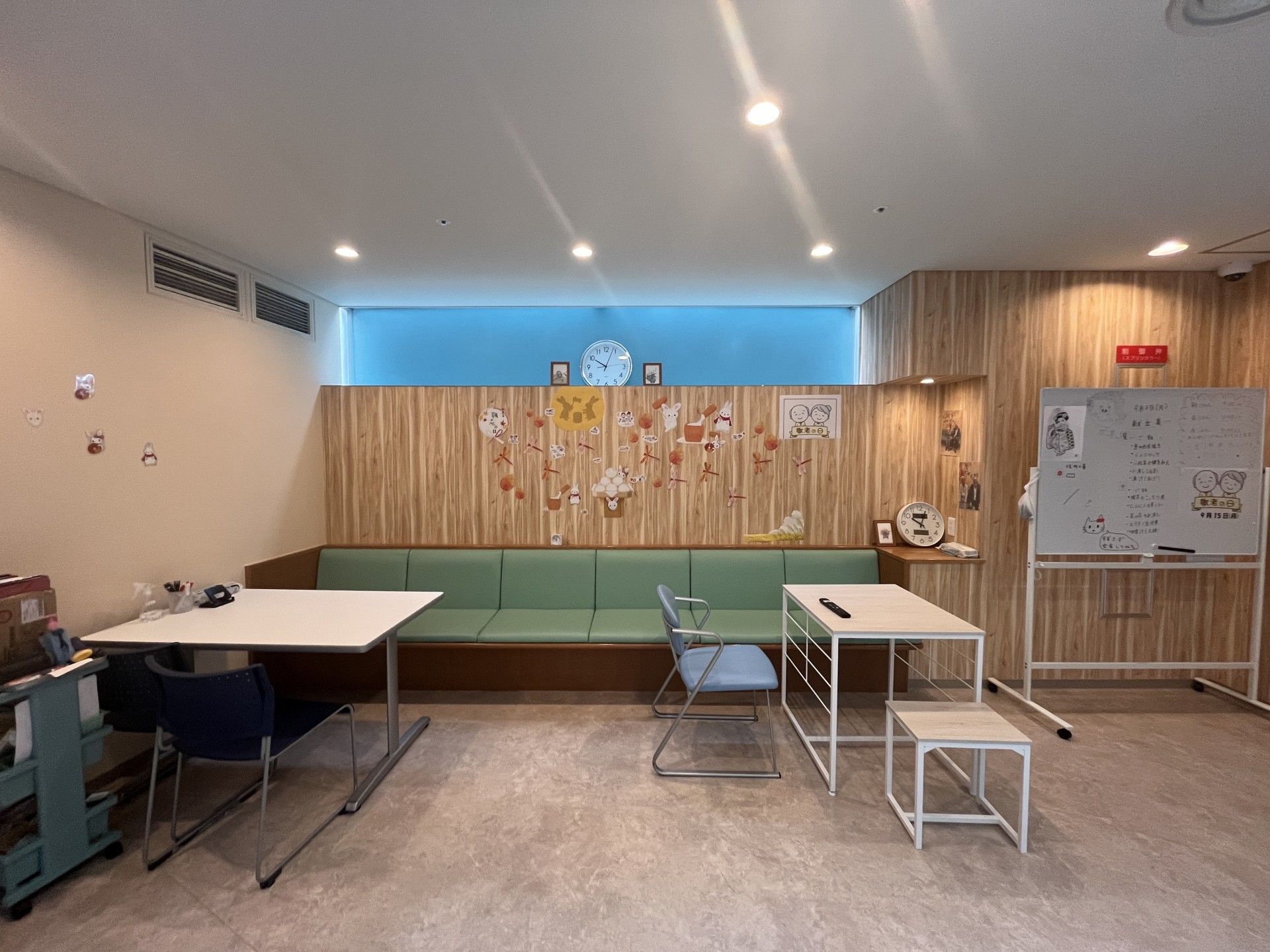 くつろぎのスペース