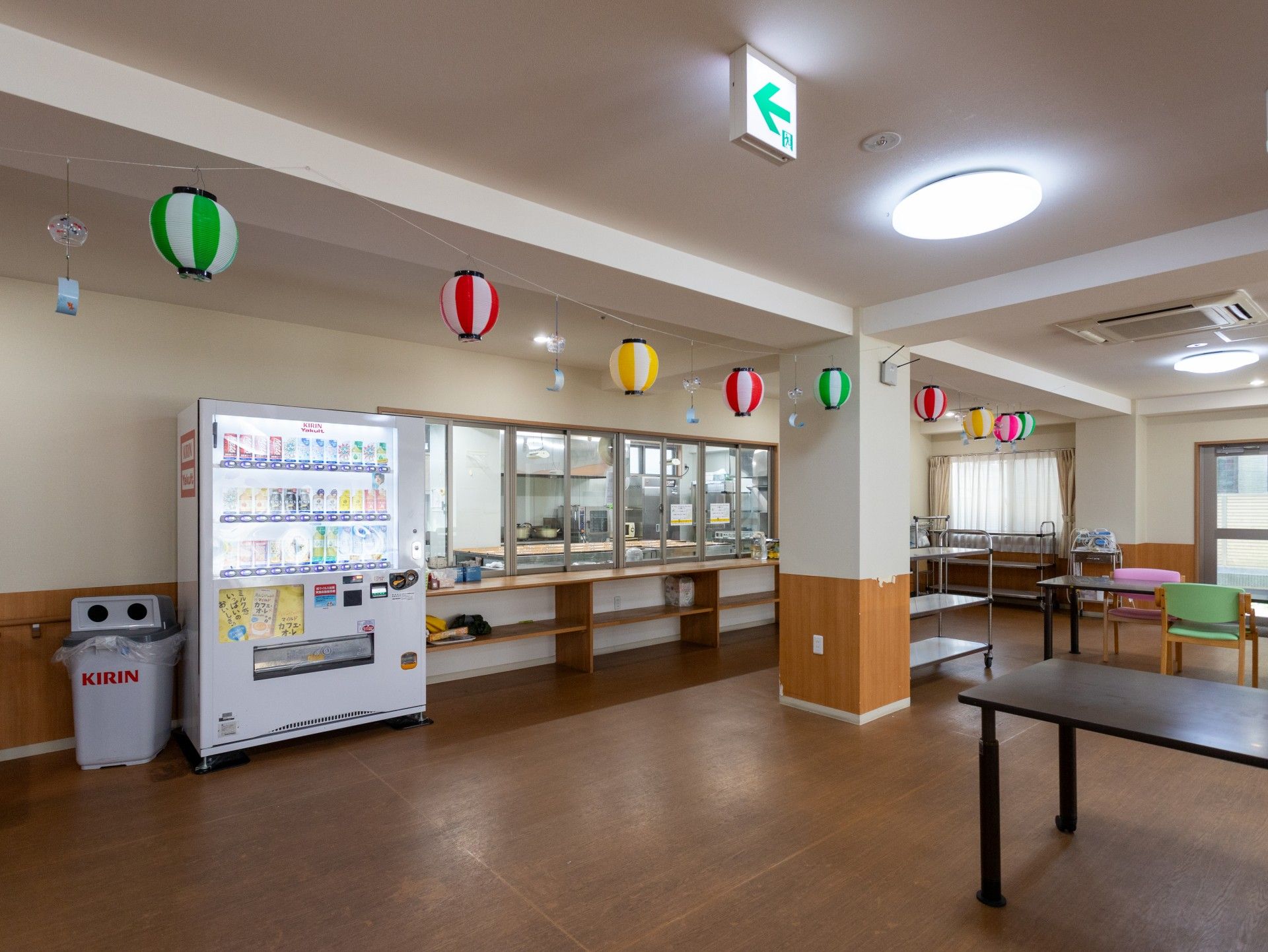 飲み物が選べるスペース