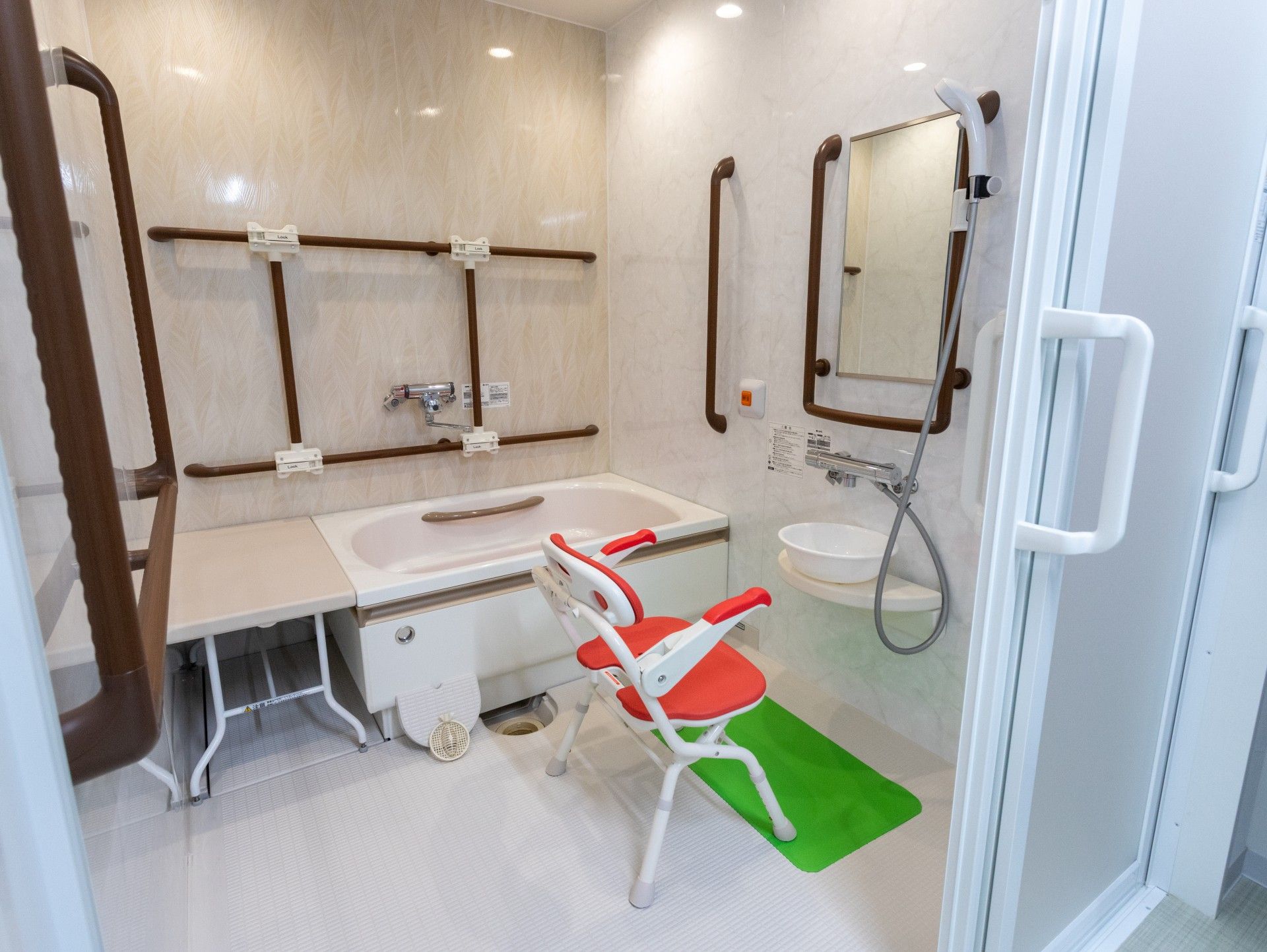 安全な入浴設備