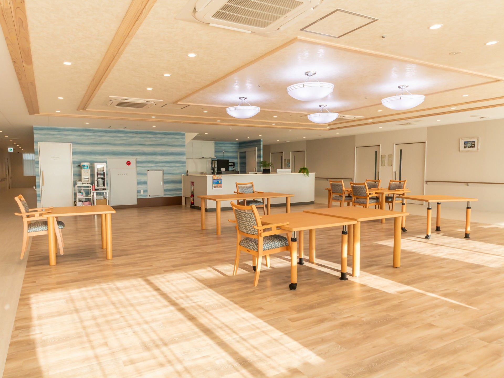 広々とした明るい空間