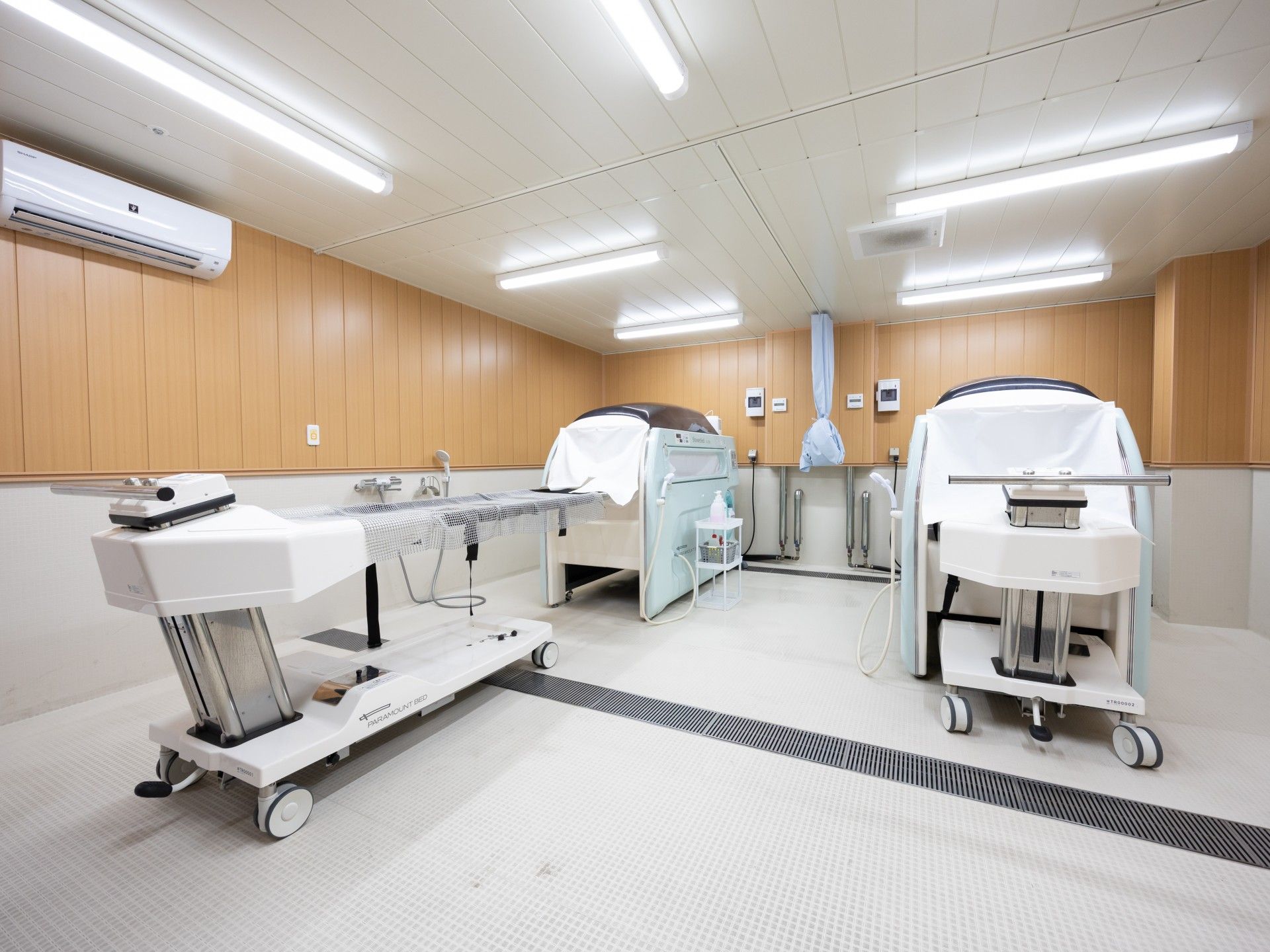 清潔な設備のある部屋