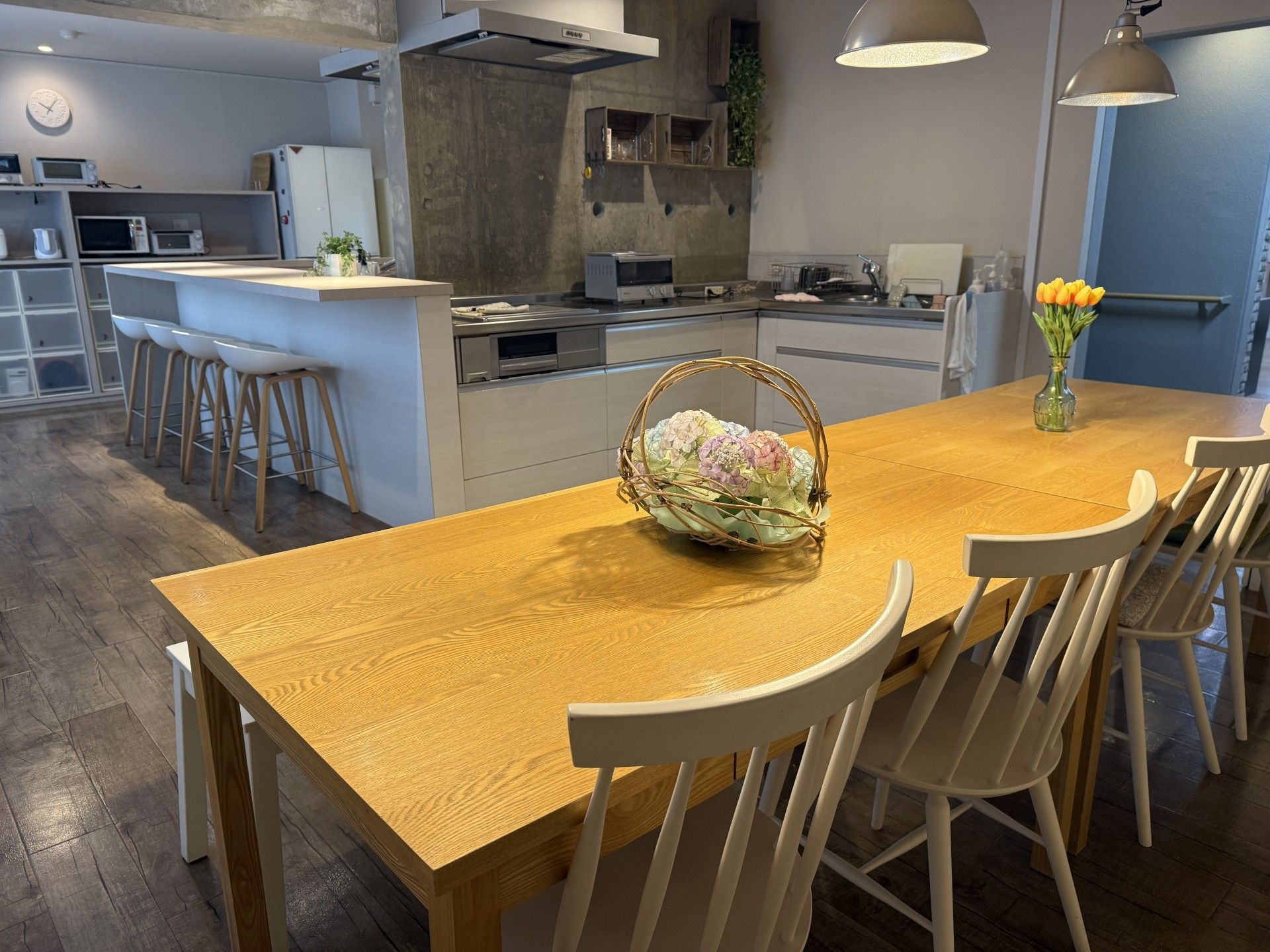 温かみのあるダイニング