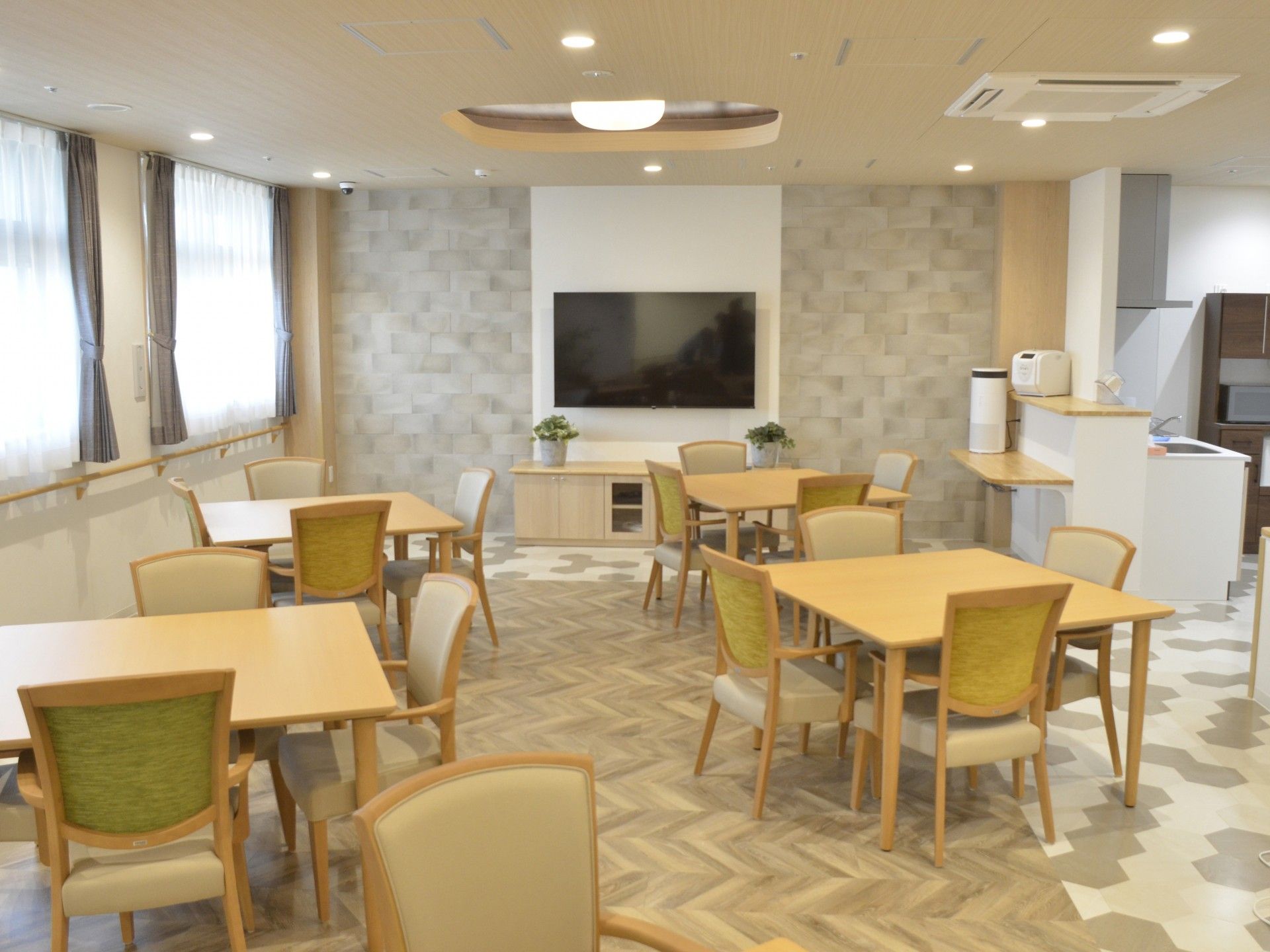 くつろぎの共有スペース