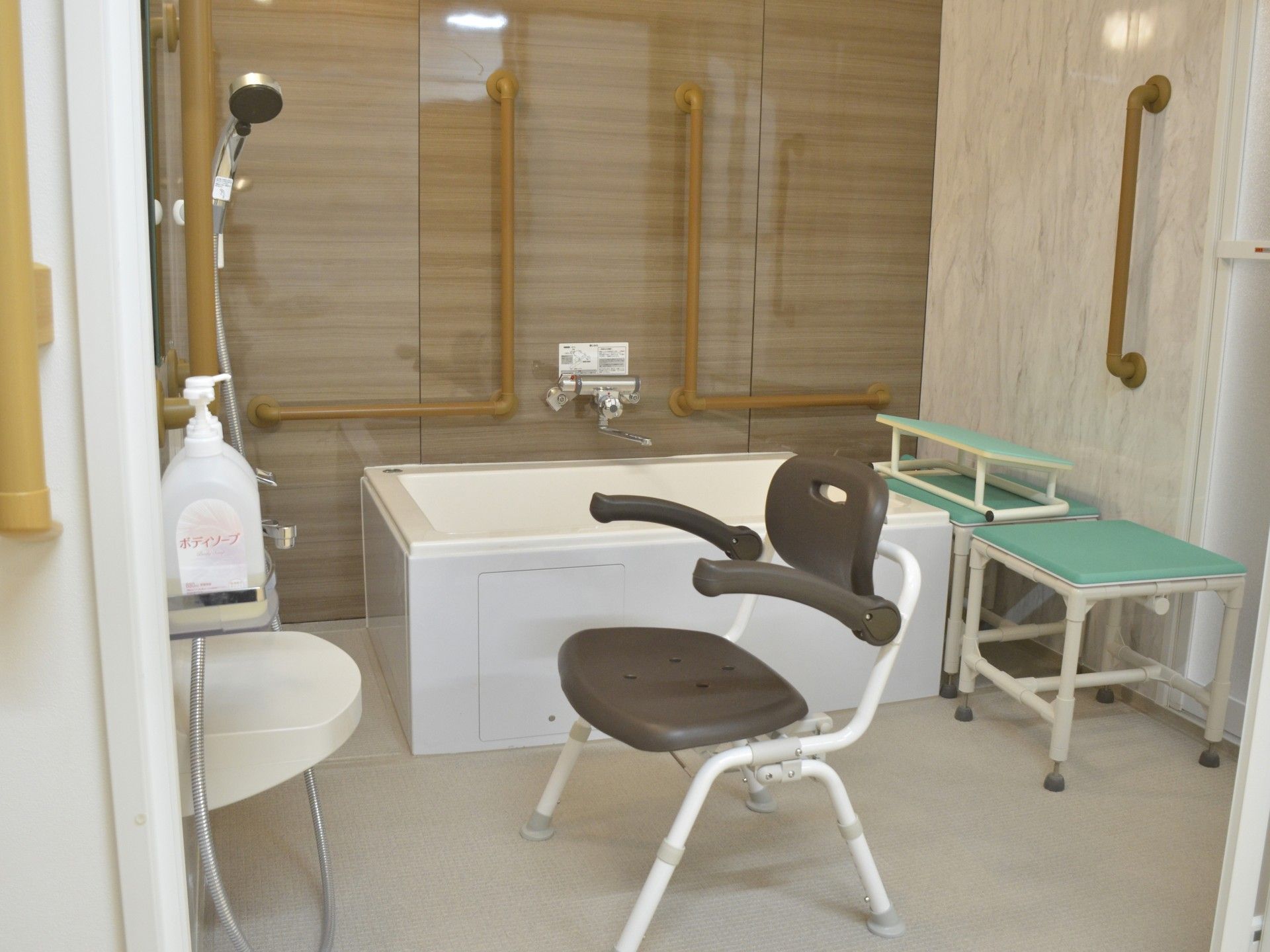 安全な入浴設備