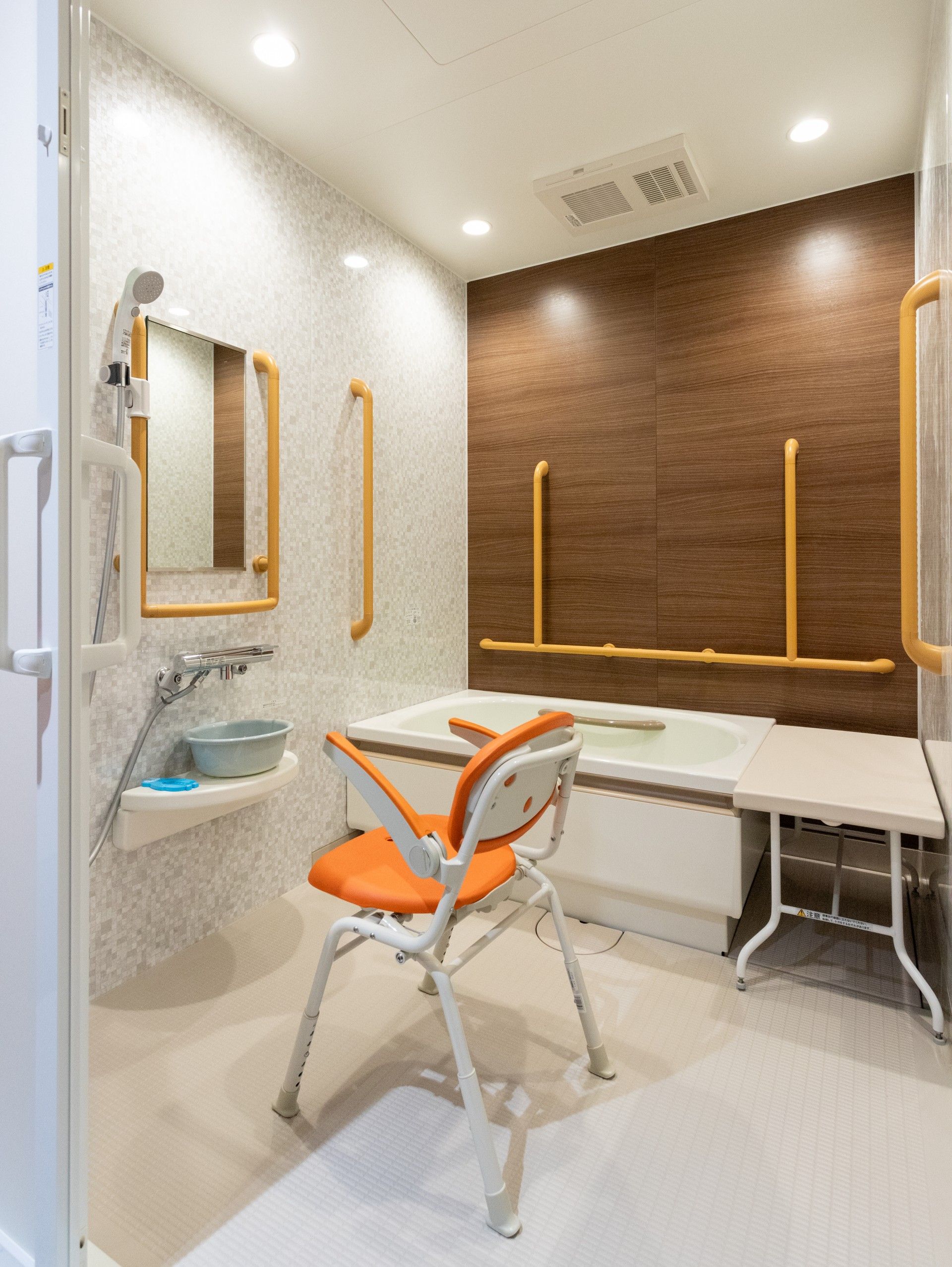 安全な入浴設備