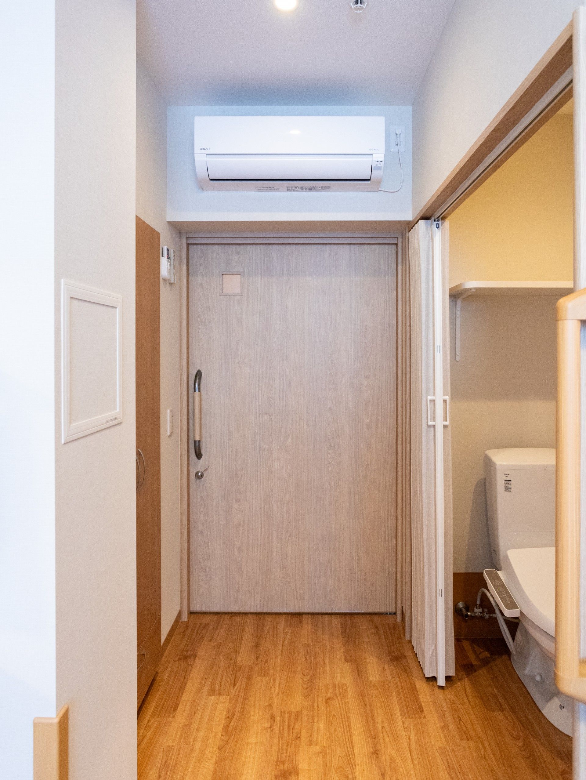 快適なトイレの入口