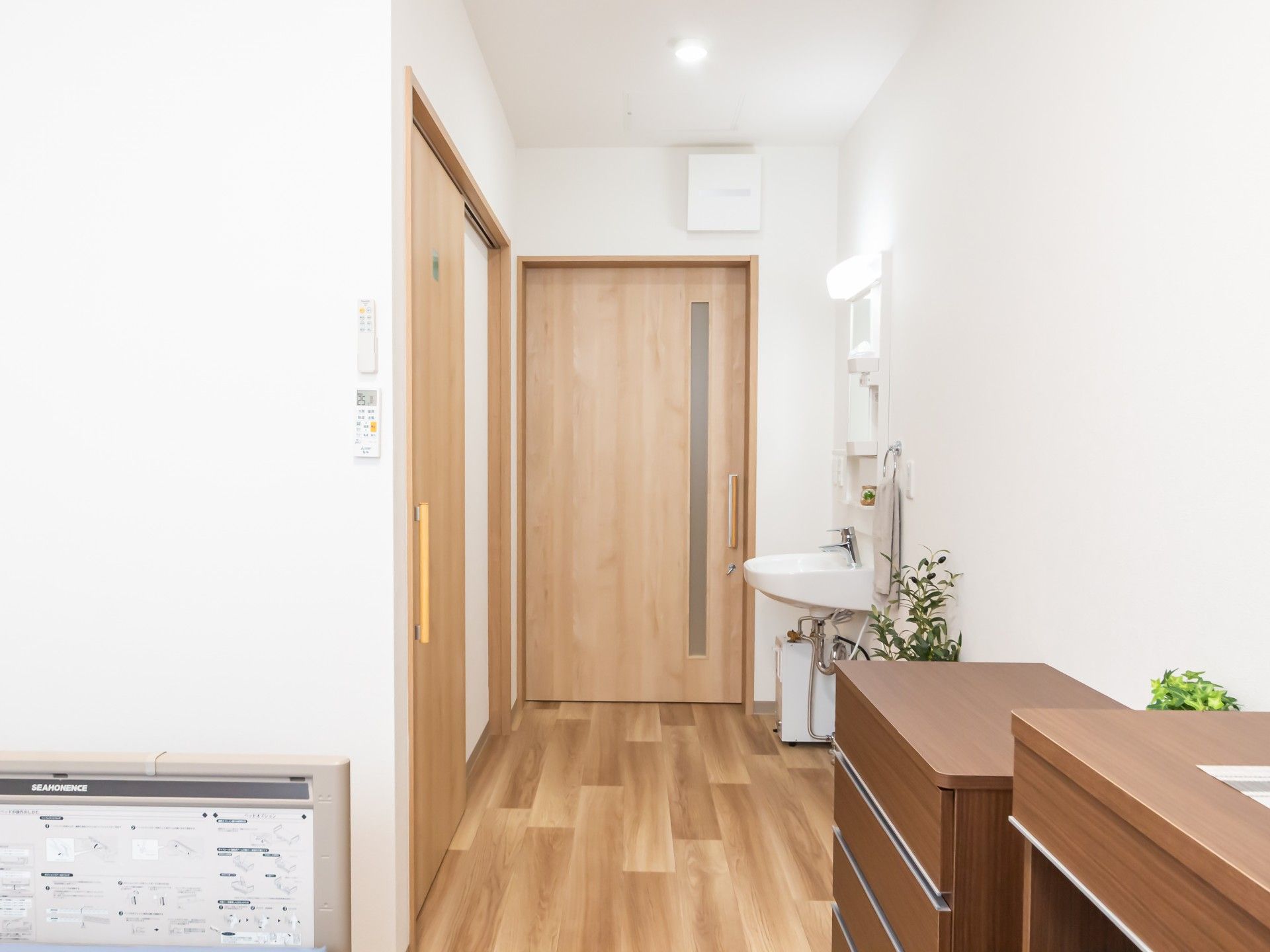 清潔感のある廊下