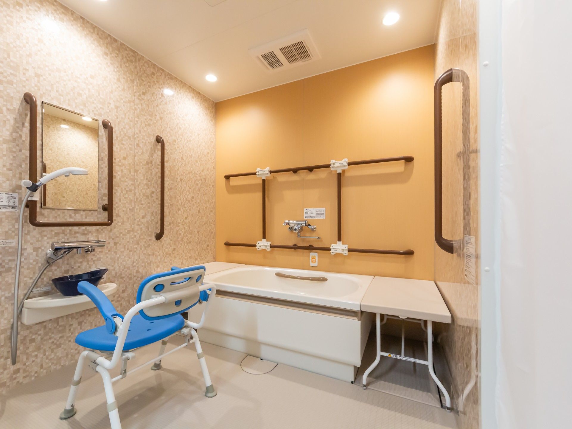 安全な入浴設備