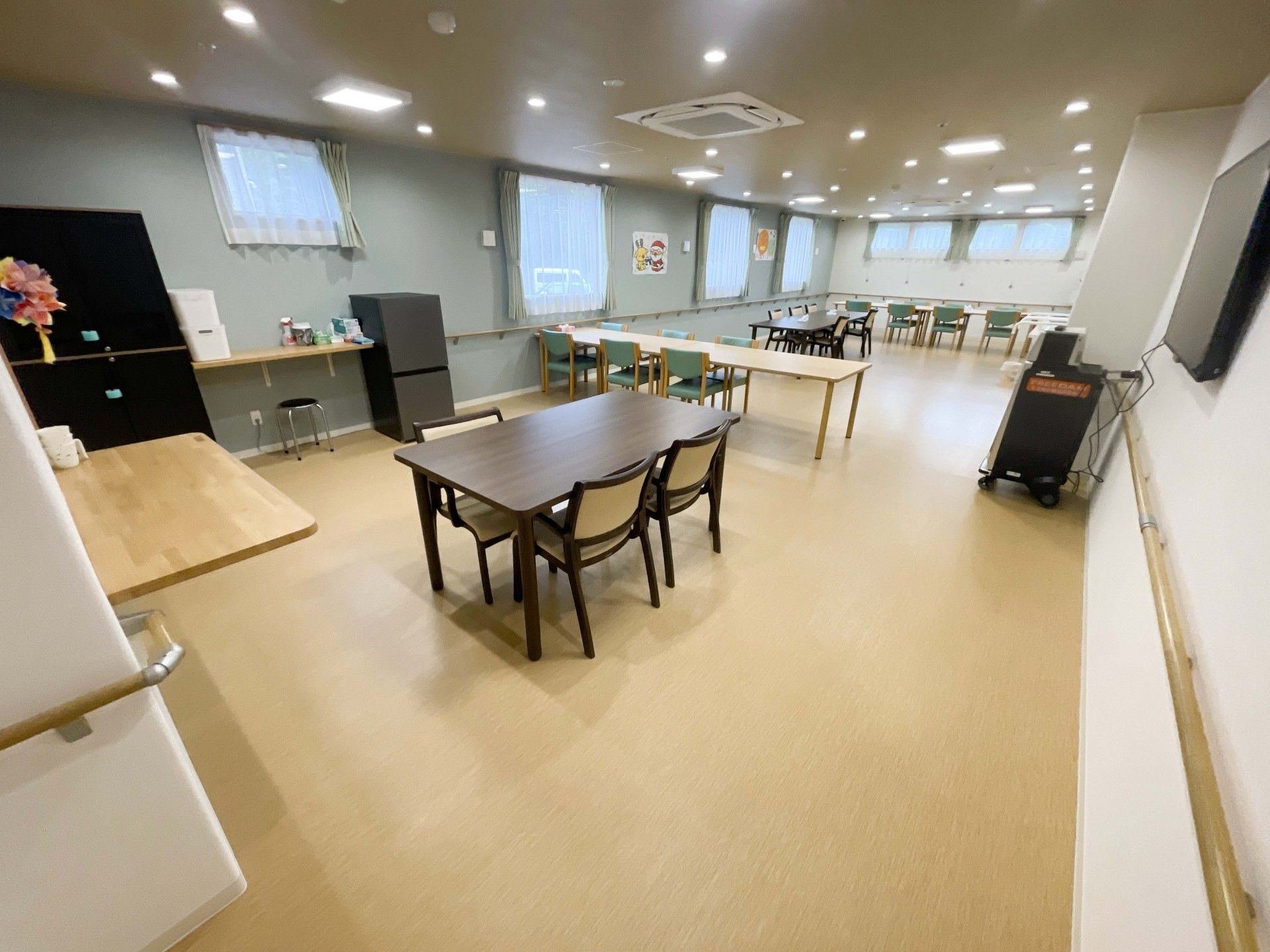 広い共有スペース