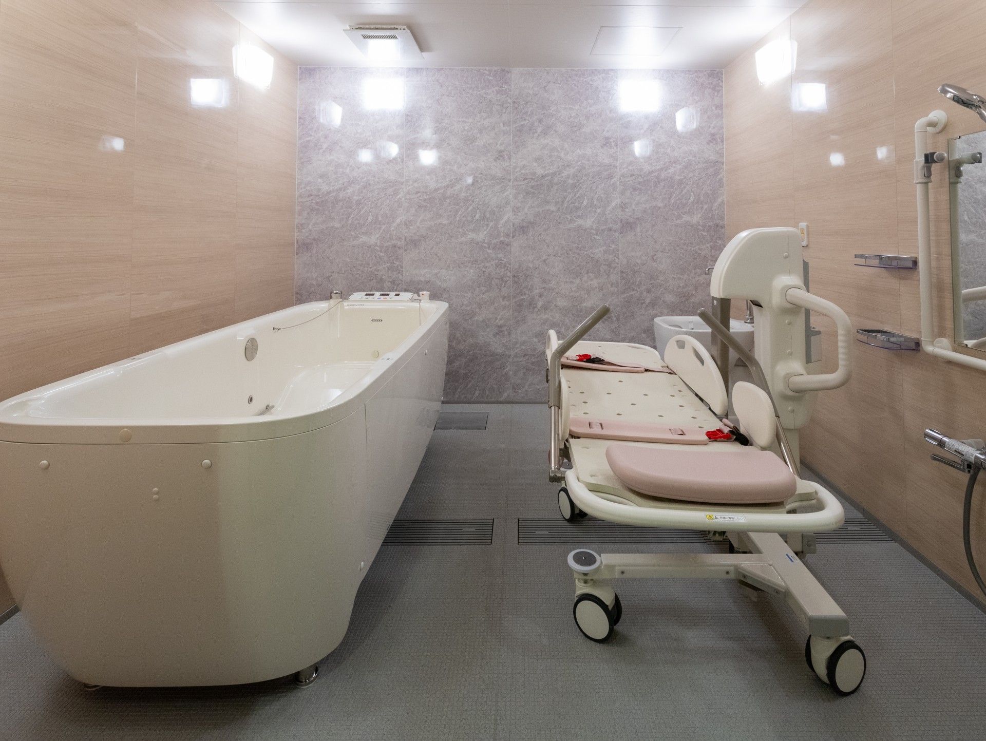 快適な入浴設備