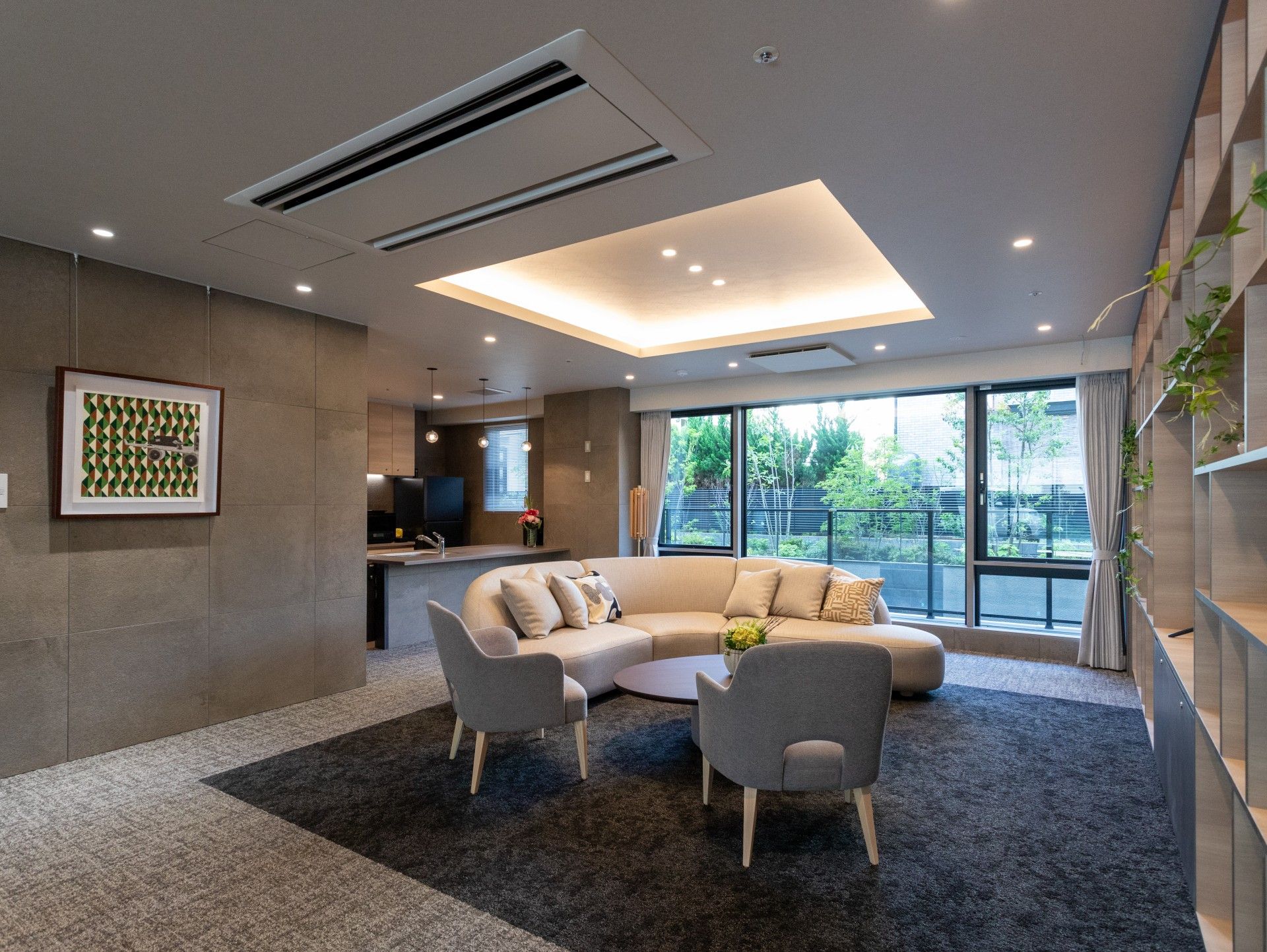 くつろぎのリビング