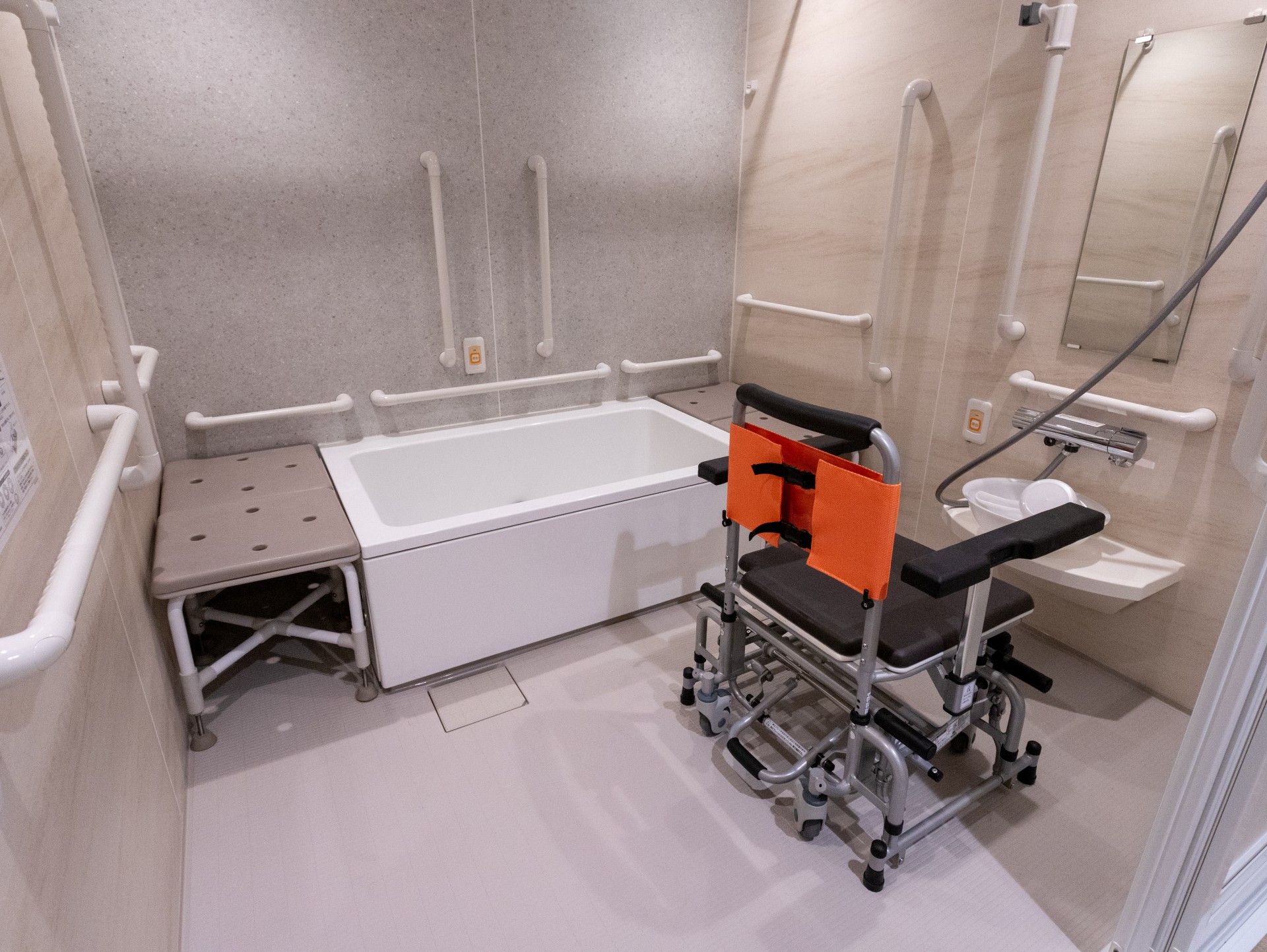 安全な入浴設備