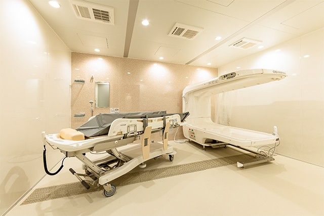 清潔な入浴設備