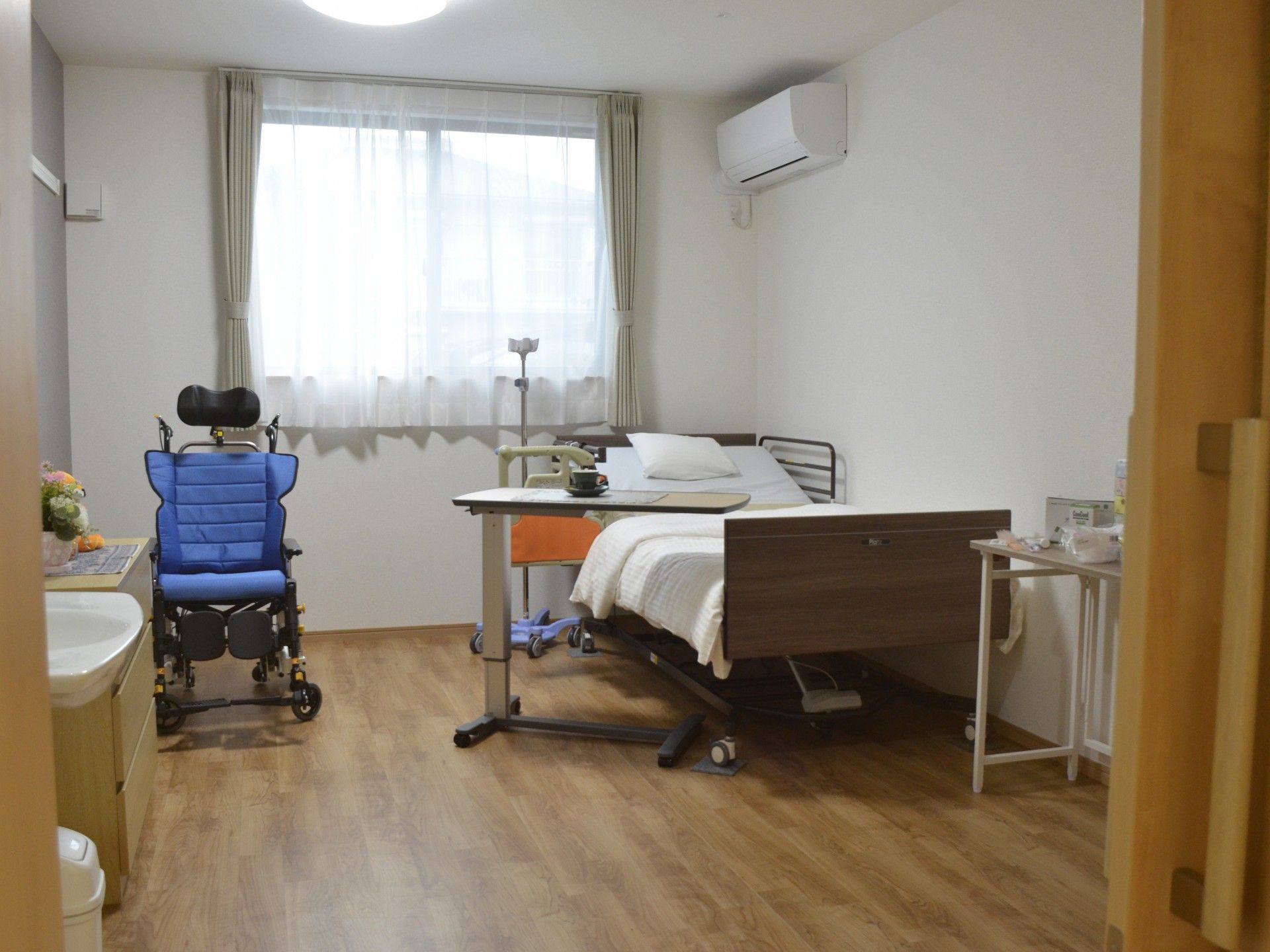 快適な個室の様子