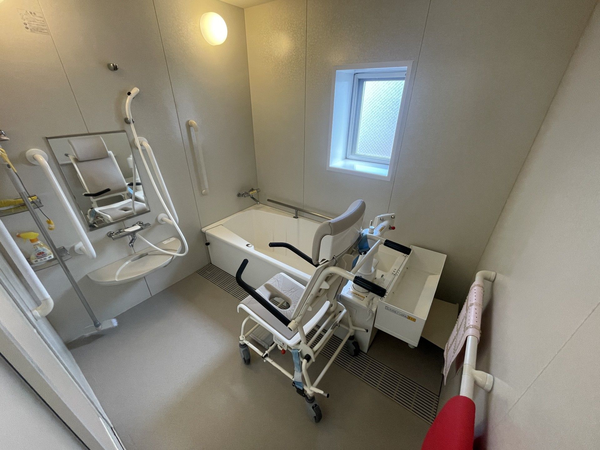 使いやすい浴室