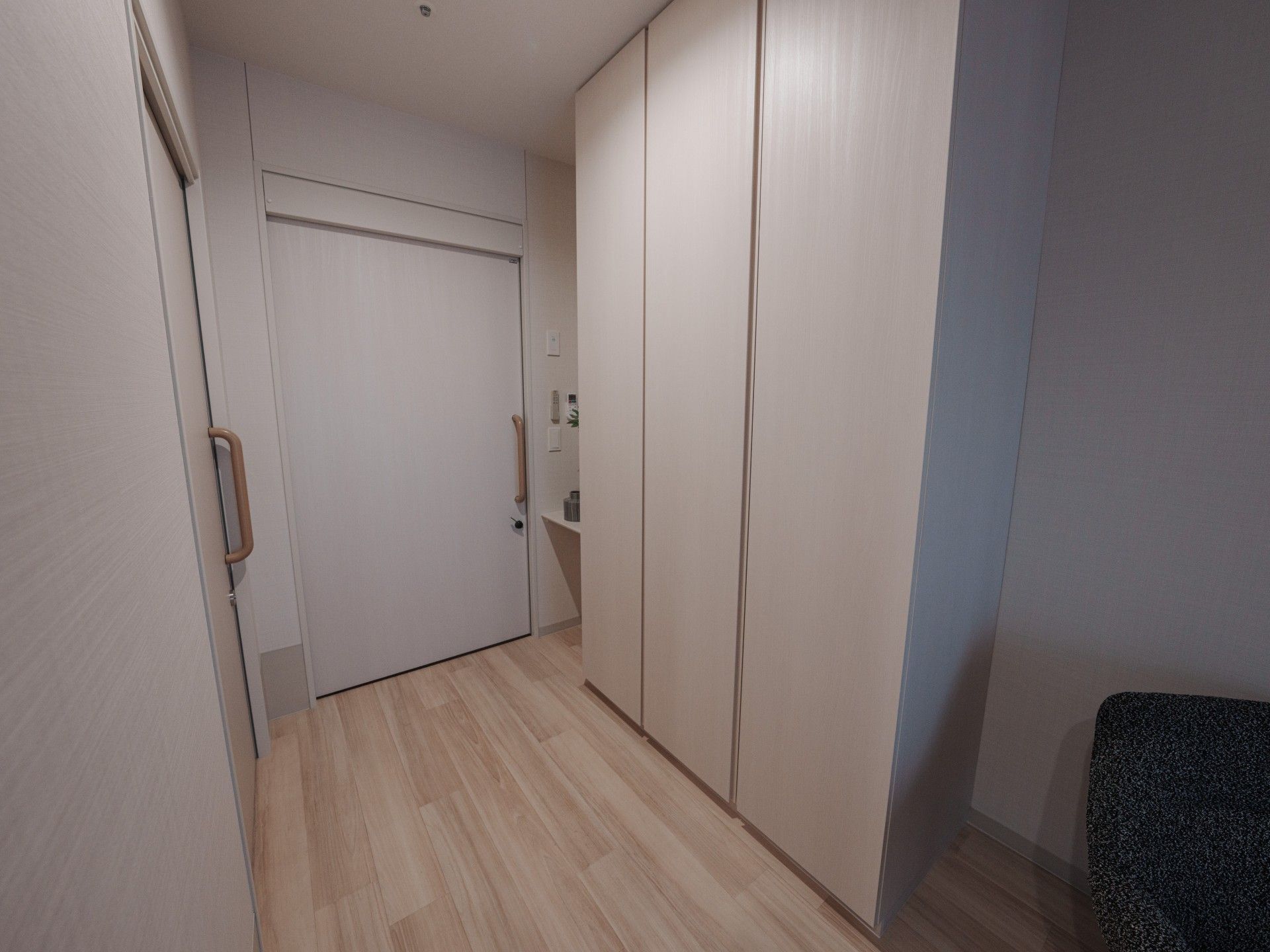 落ち着いた廊下