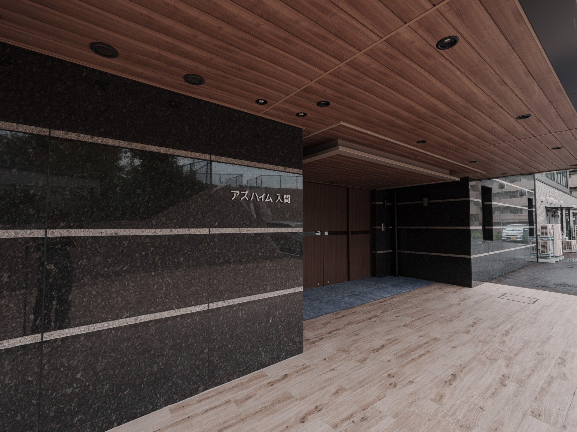 エントランスの外観