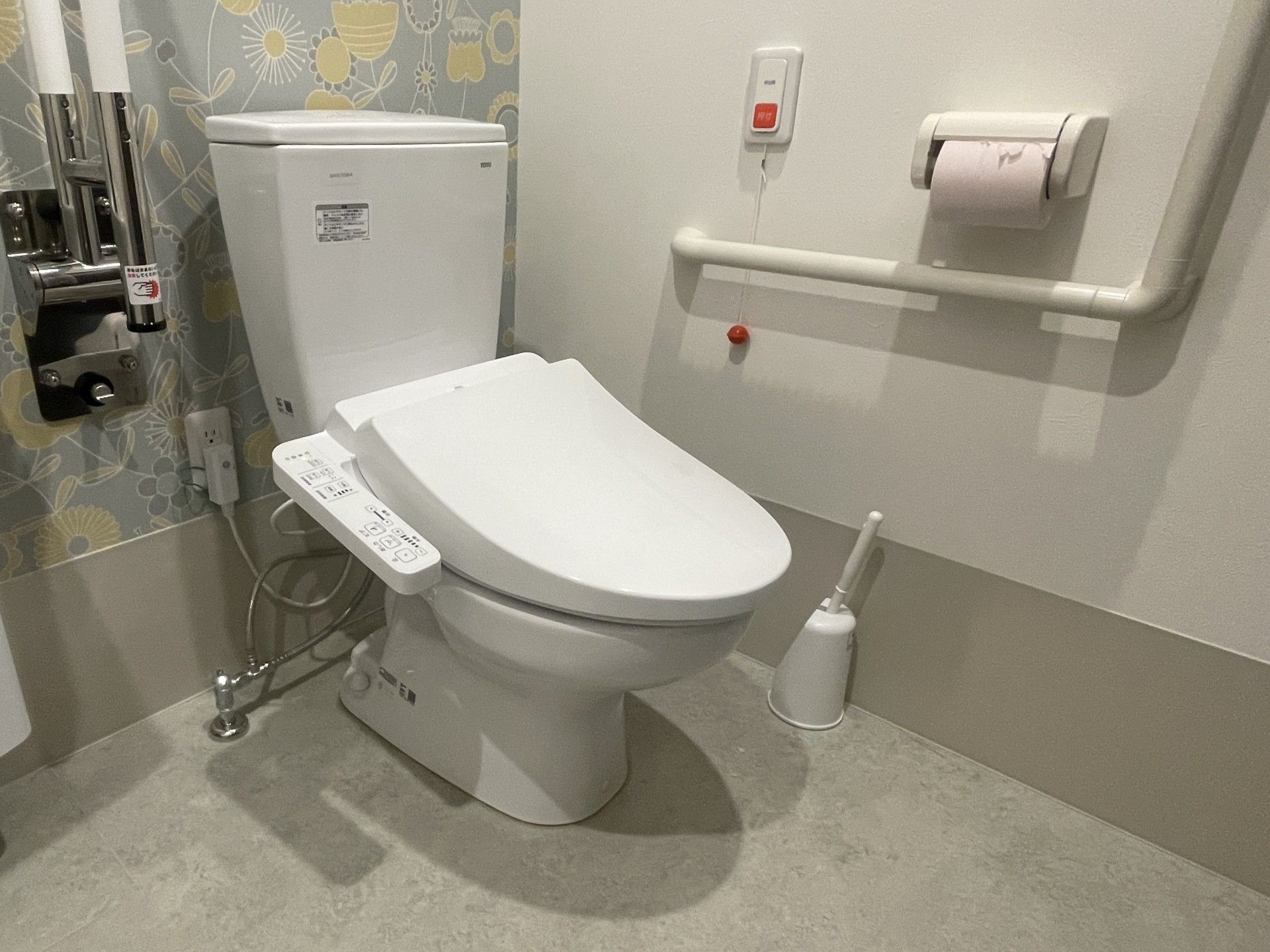 安全に配慮したトイレ