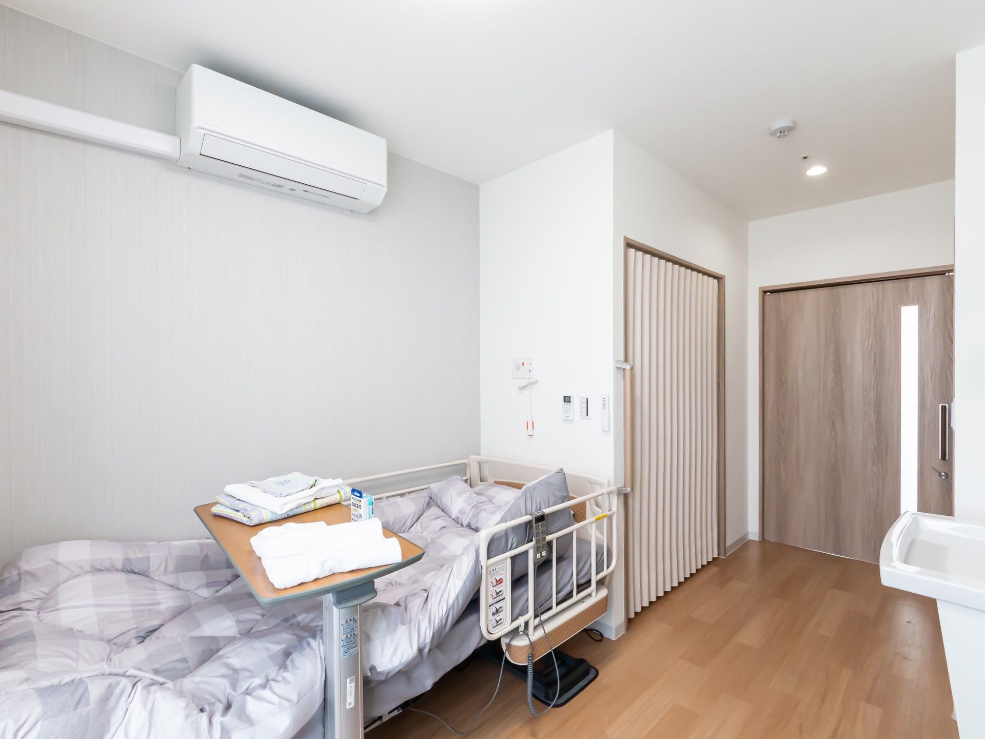 快適な個室の様子