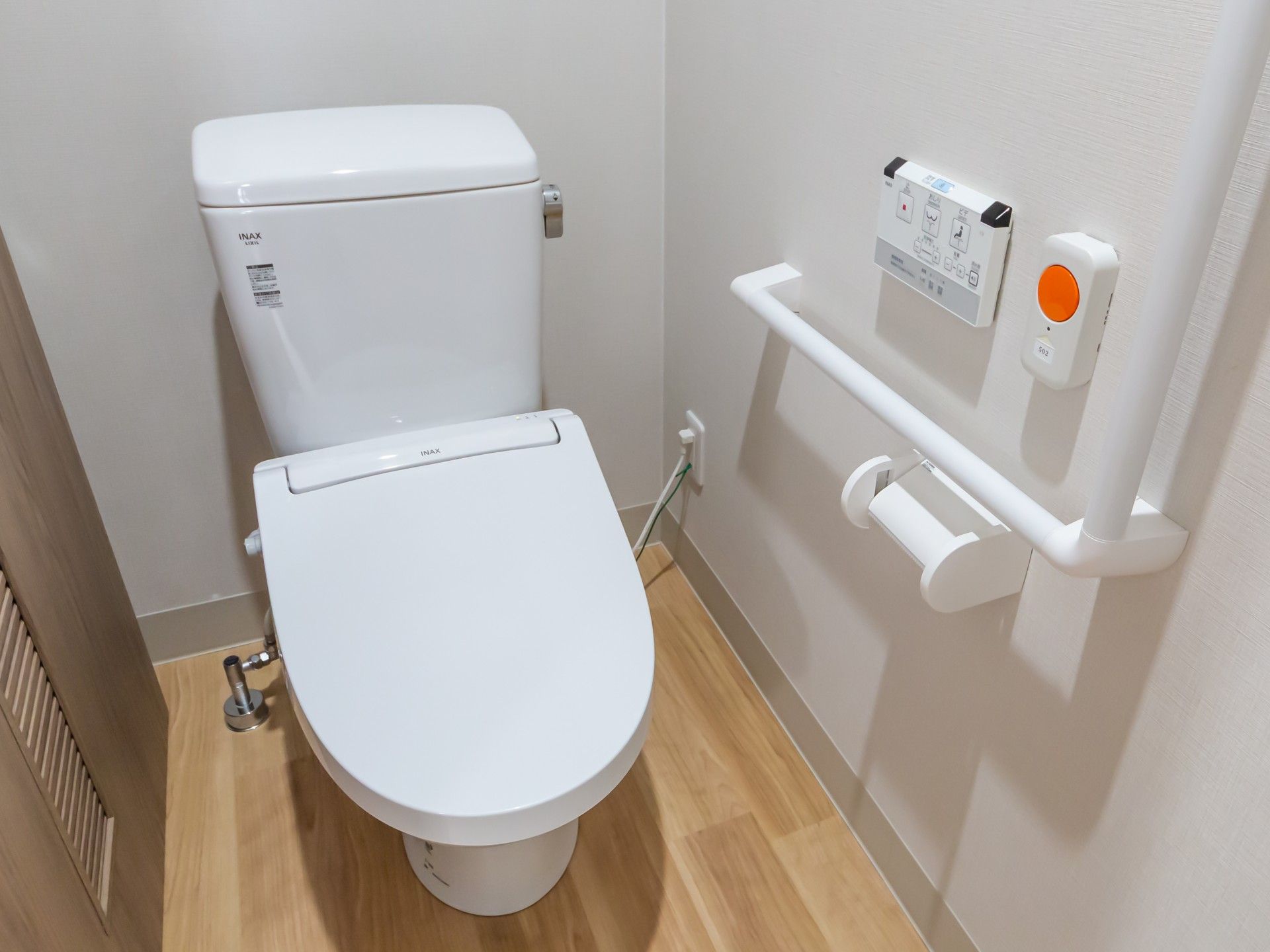 安全に配慮したトイレ