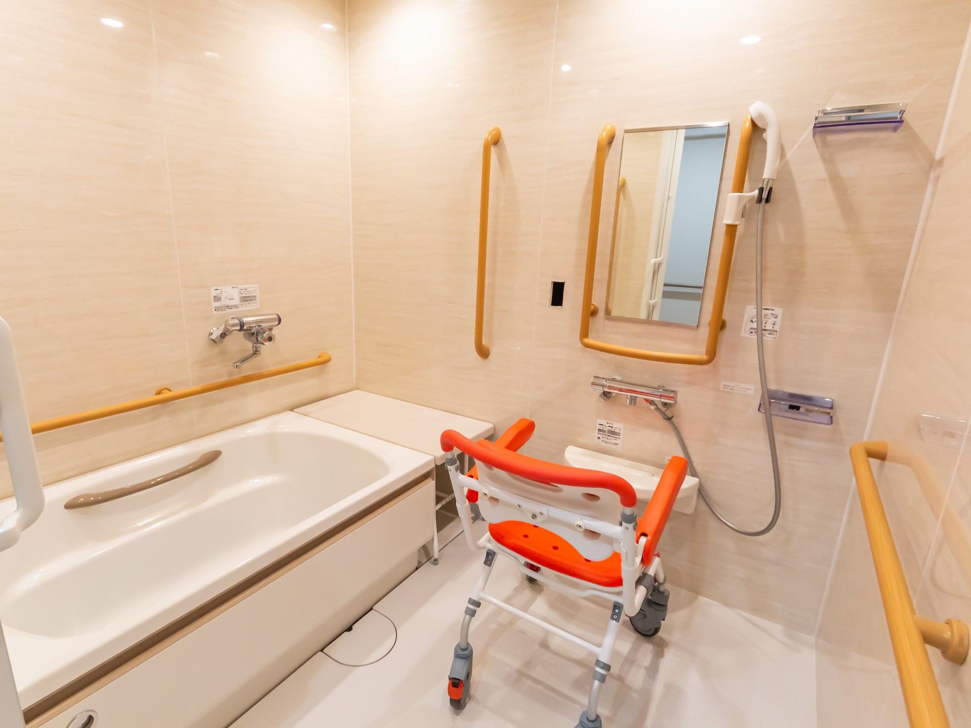 安全な入浴設備