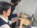 料理を楽しむ様子