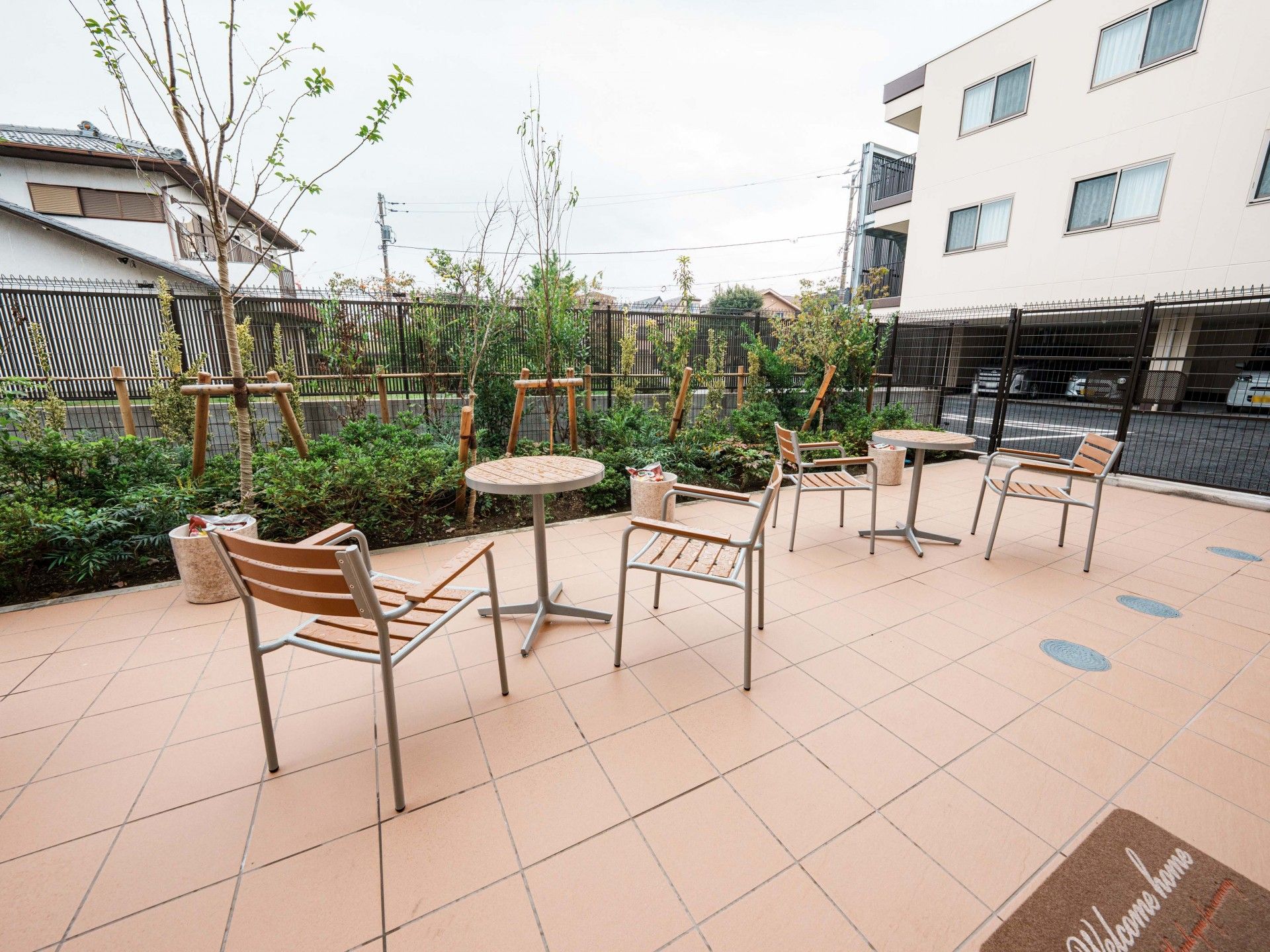 くつろぎのテラス