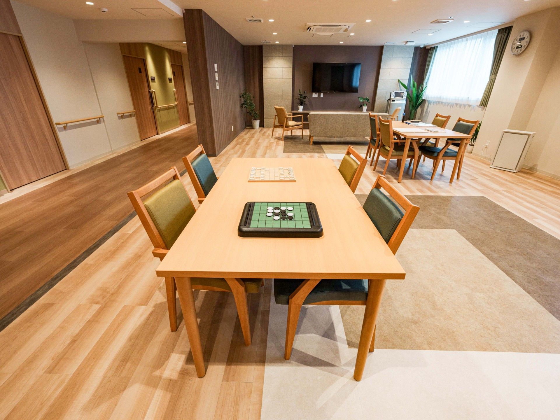 くつろぎの共有スペース