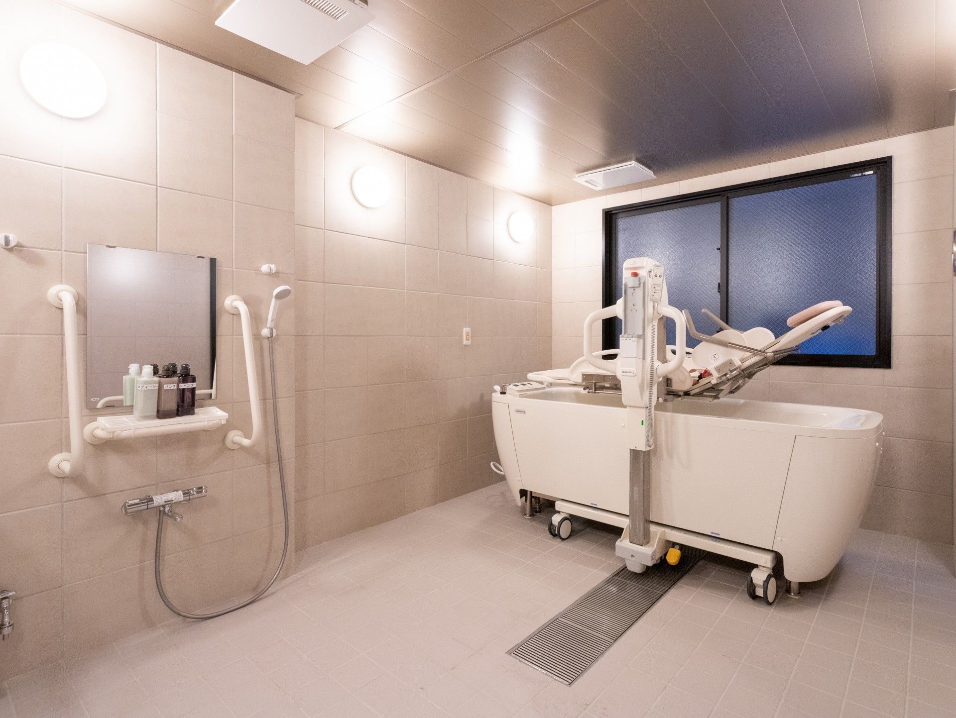 快適な入浴設備