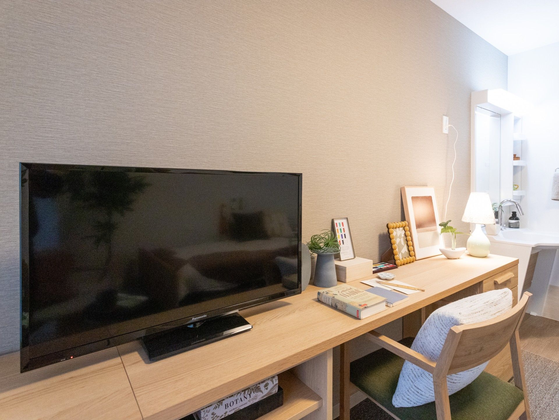 落ち着いた雰囲気の個室