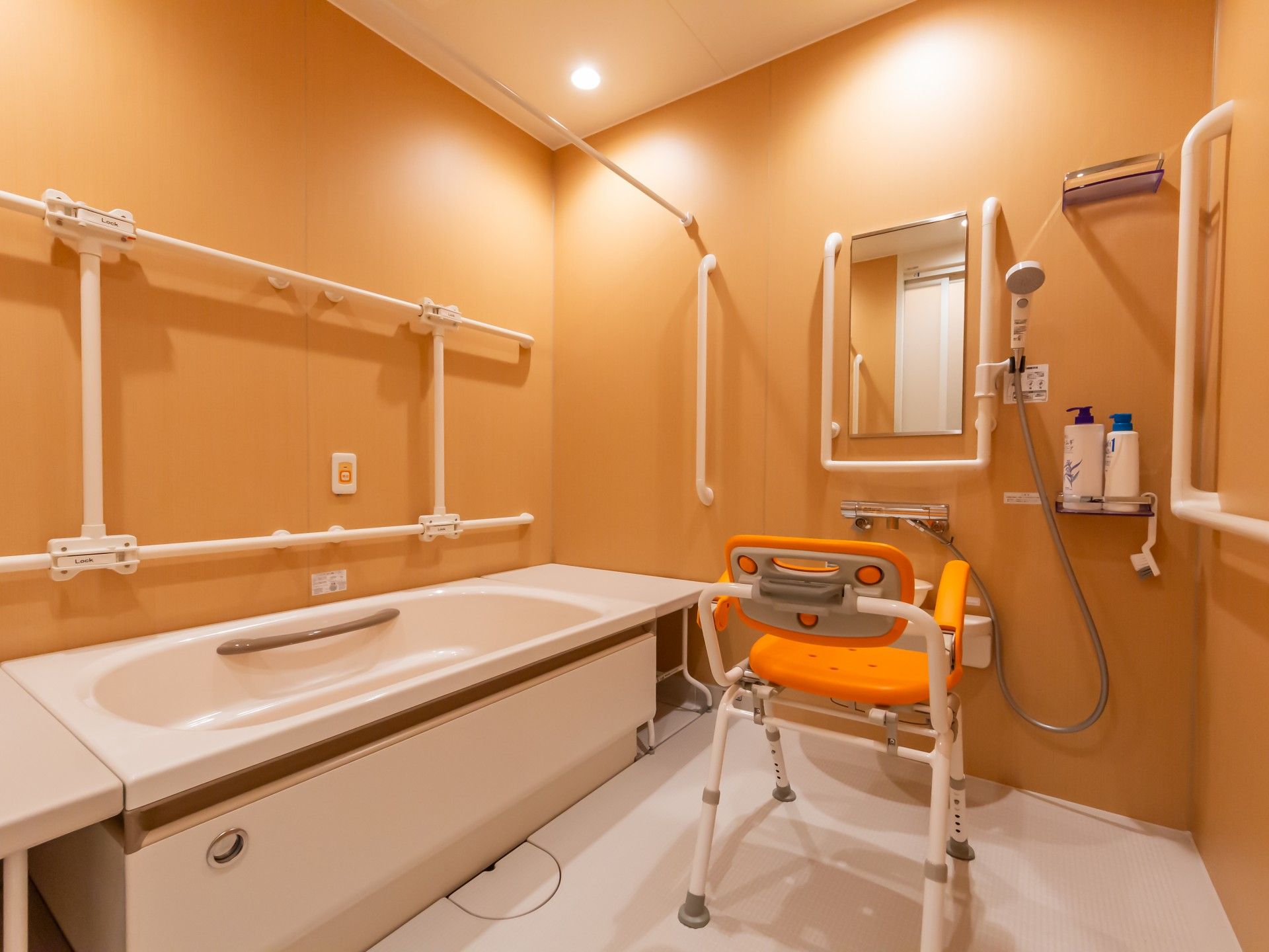 安全な入浴設備