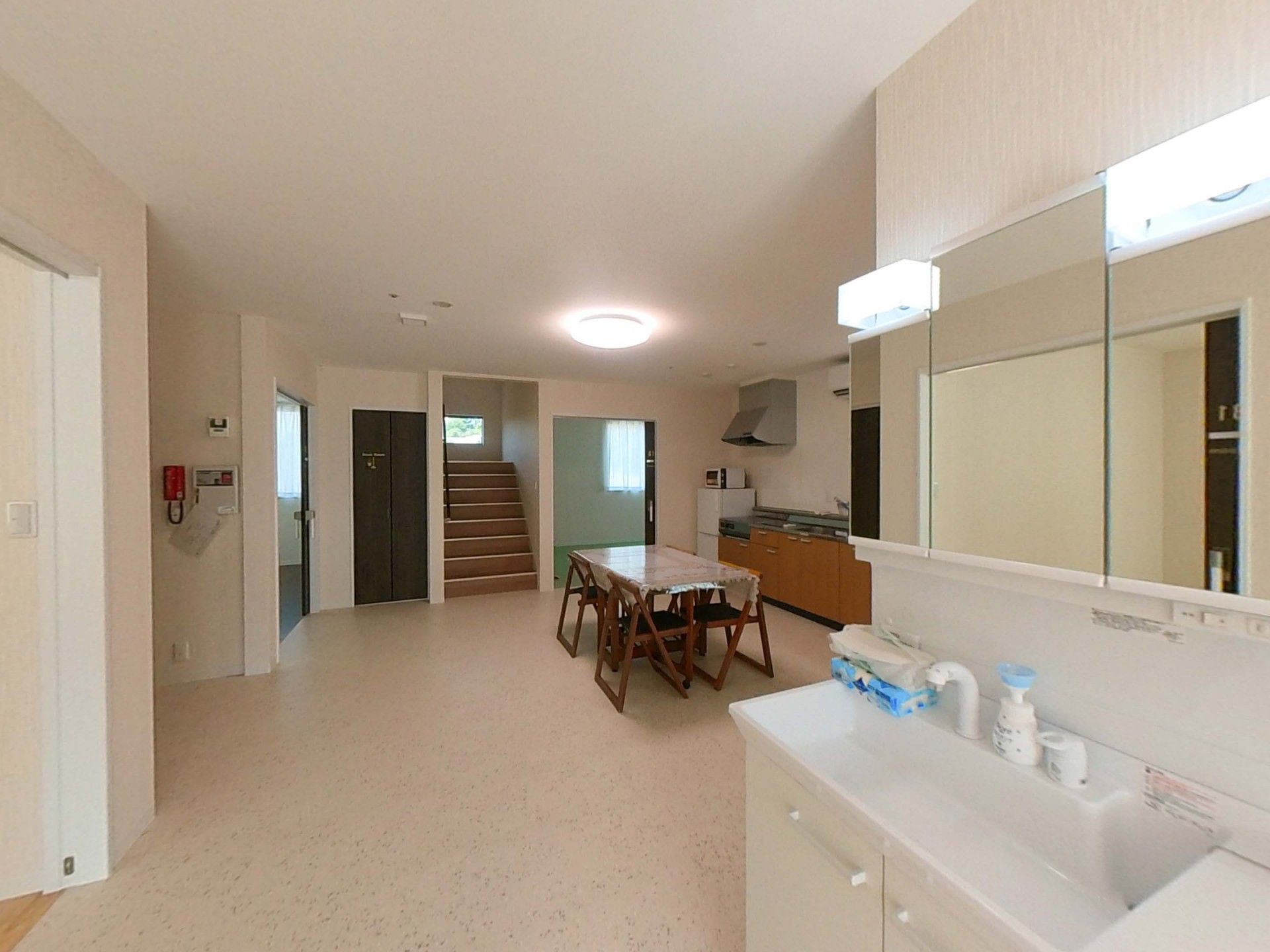 広々とした共用スペース