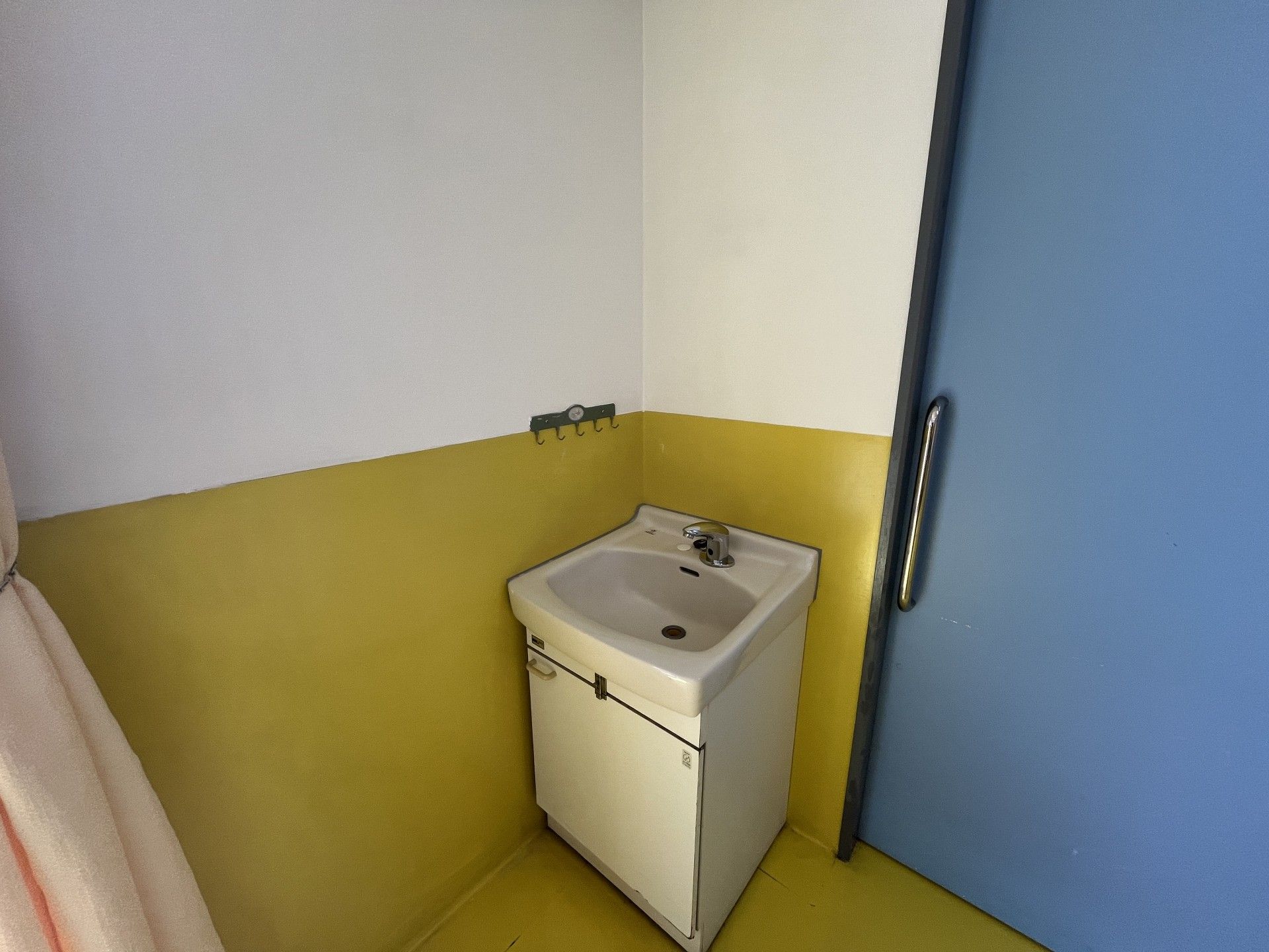 手洗い場の一角