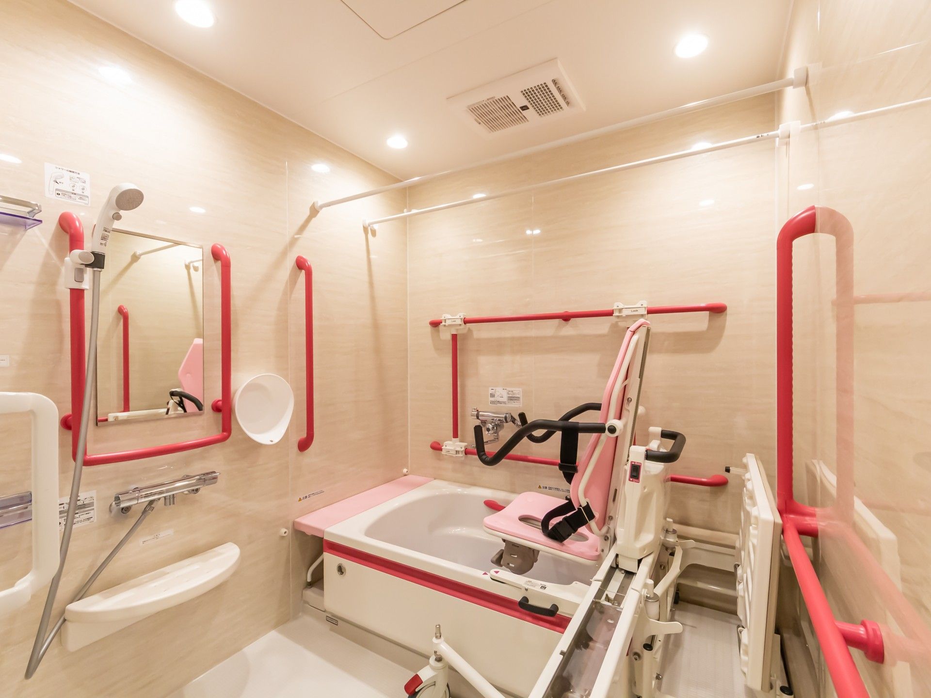 安全な入浴設備