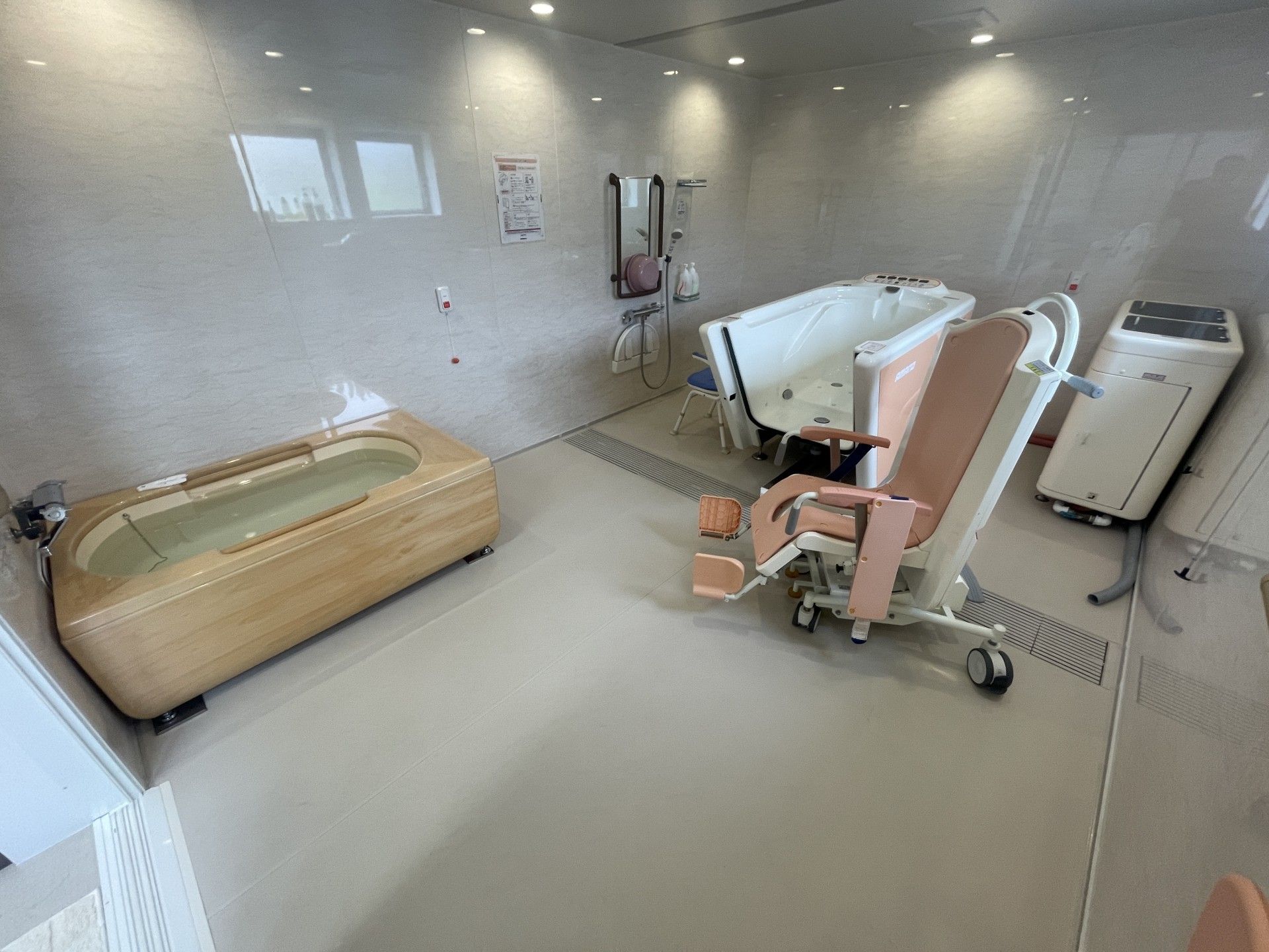 快適な入浴設備