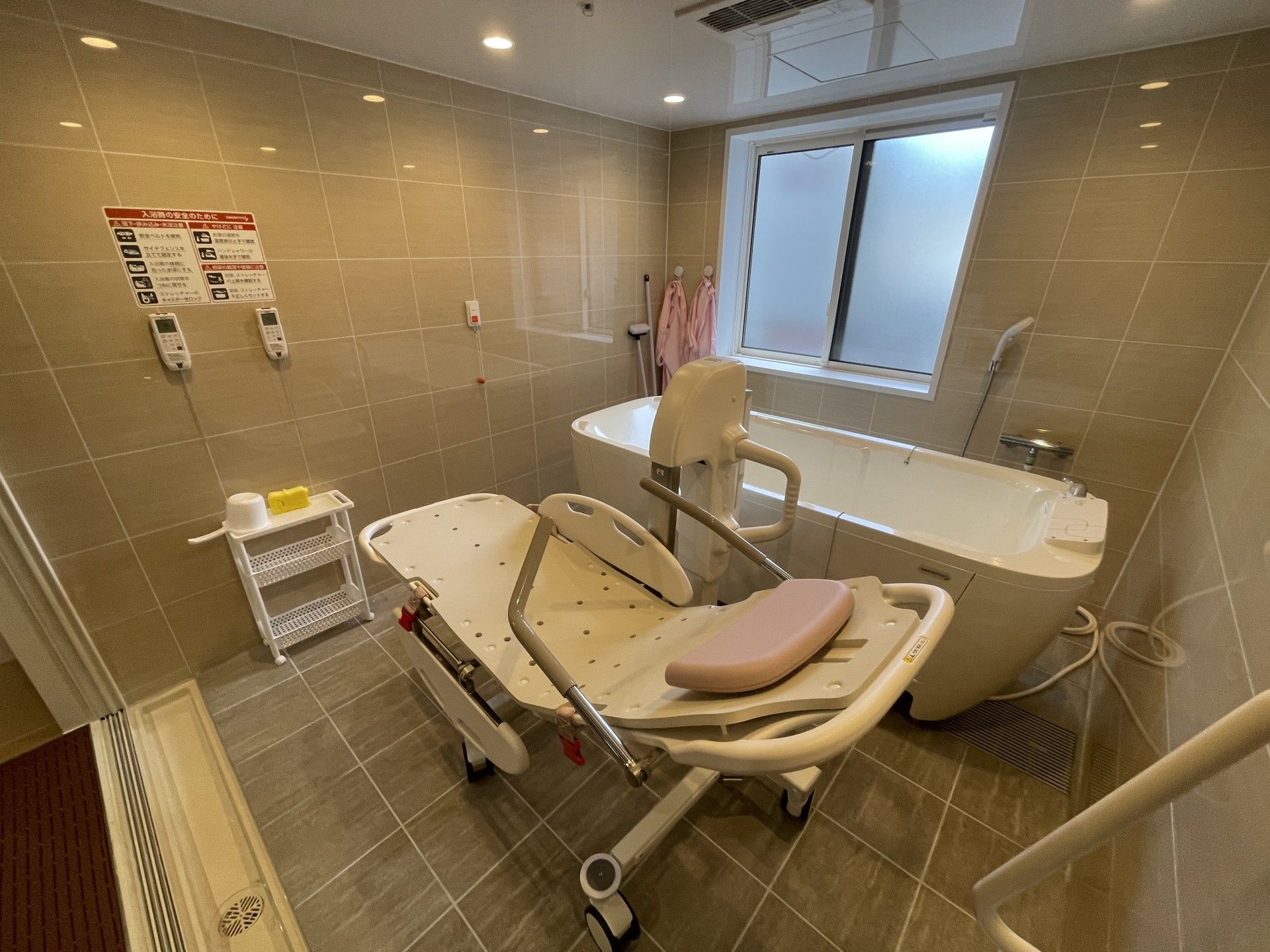 快適な入浴設備