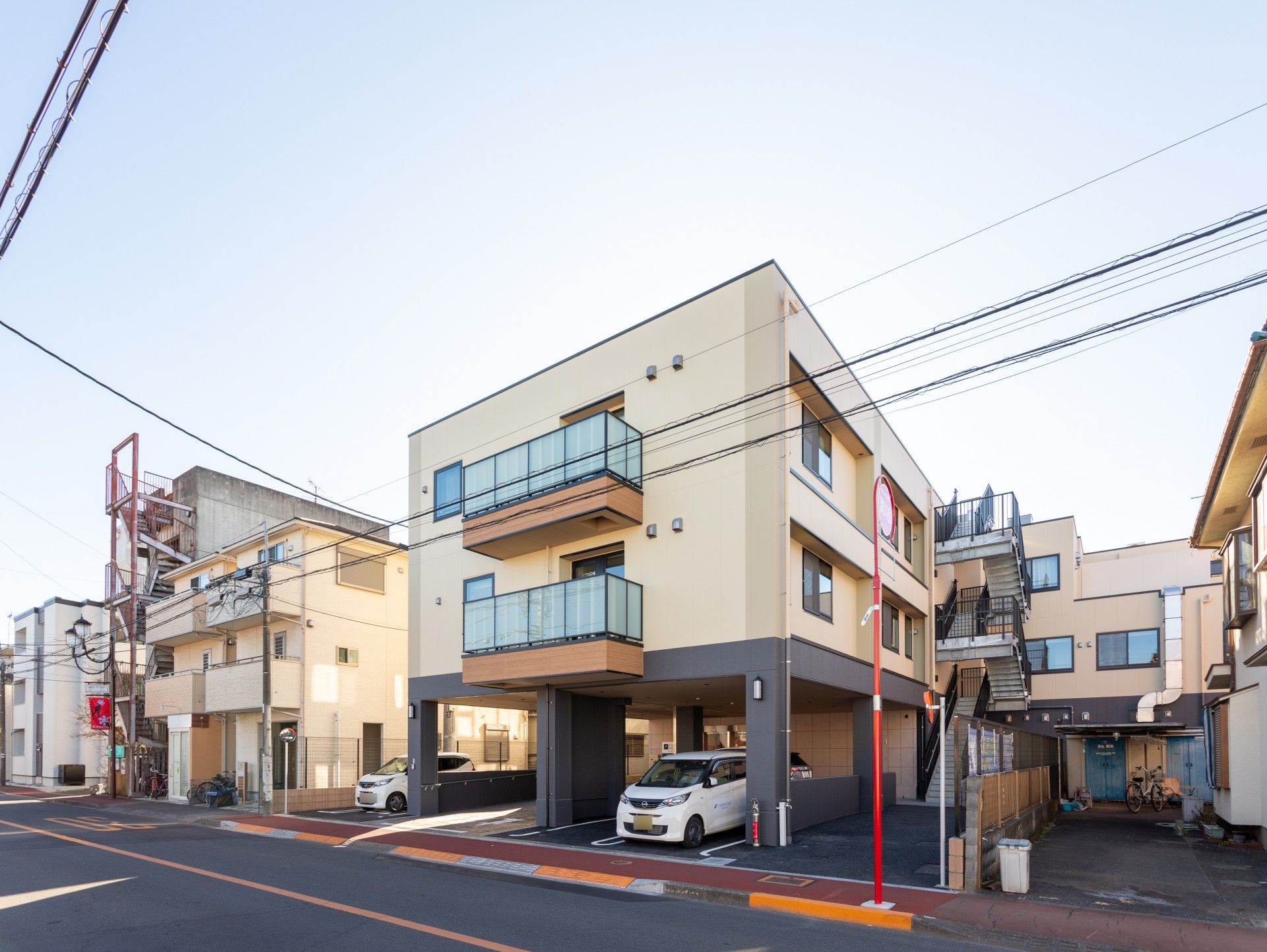 外観の建物