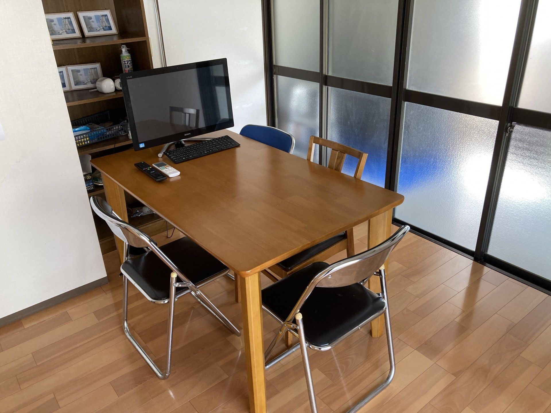 落ち着いた相談スペース