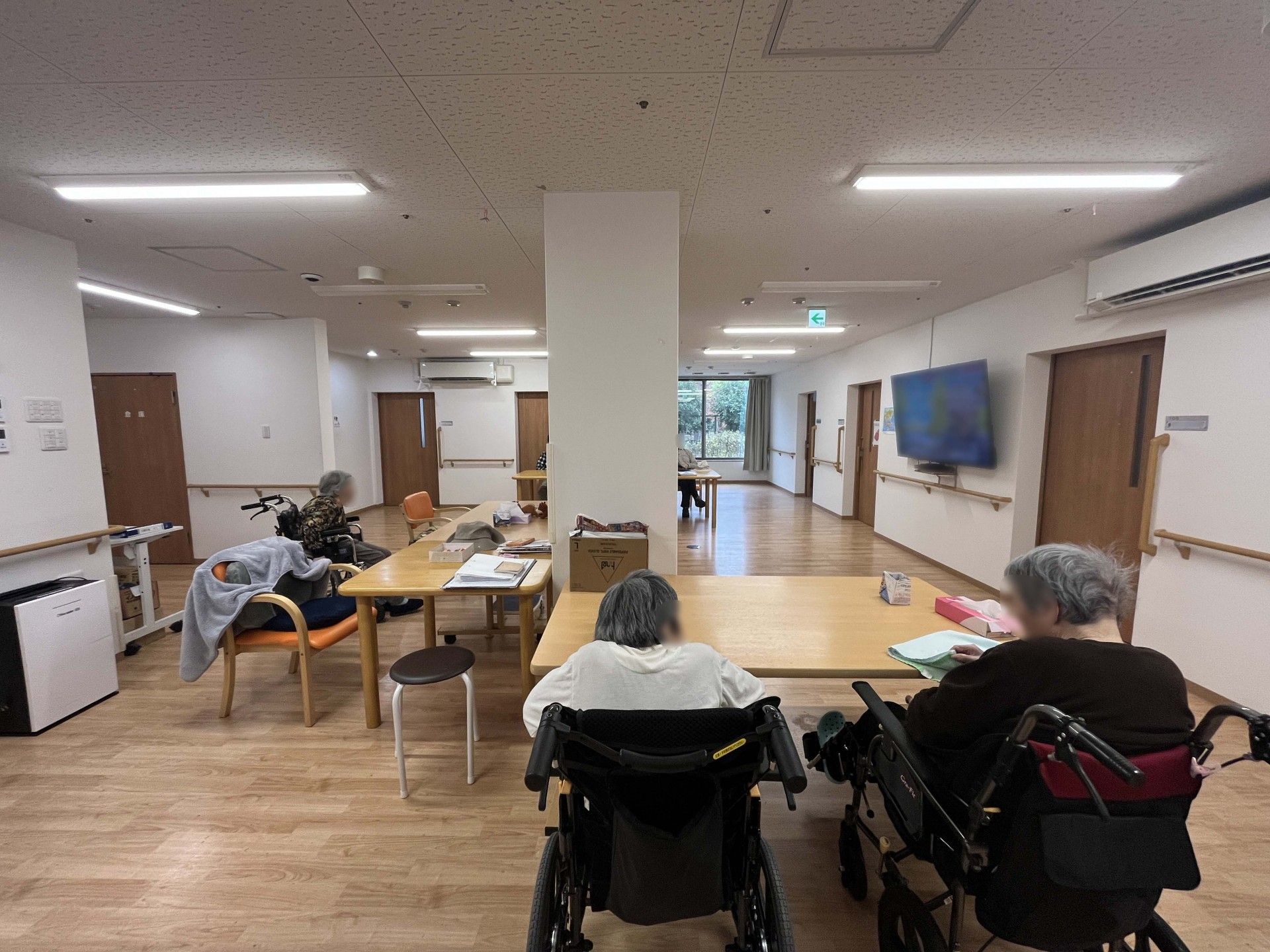 くつろぎの共有スペース
