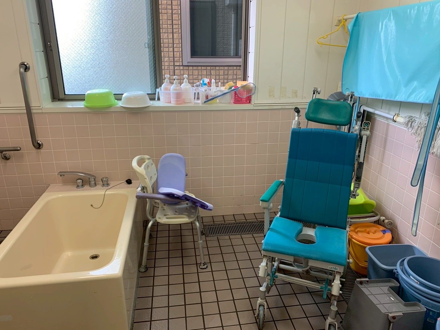 使いやすい浴室