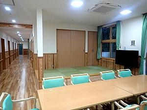 畳スペースのある部屋