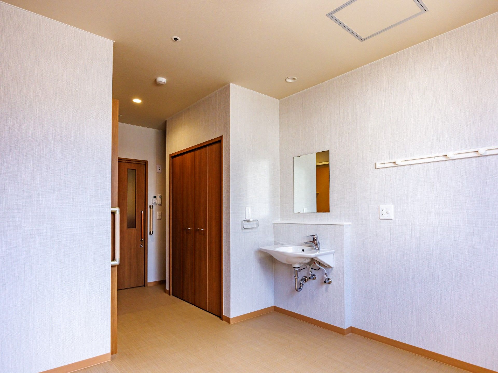 手洗い場のある部屋